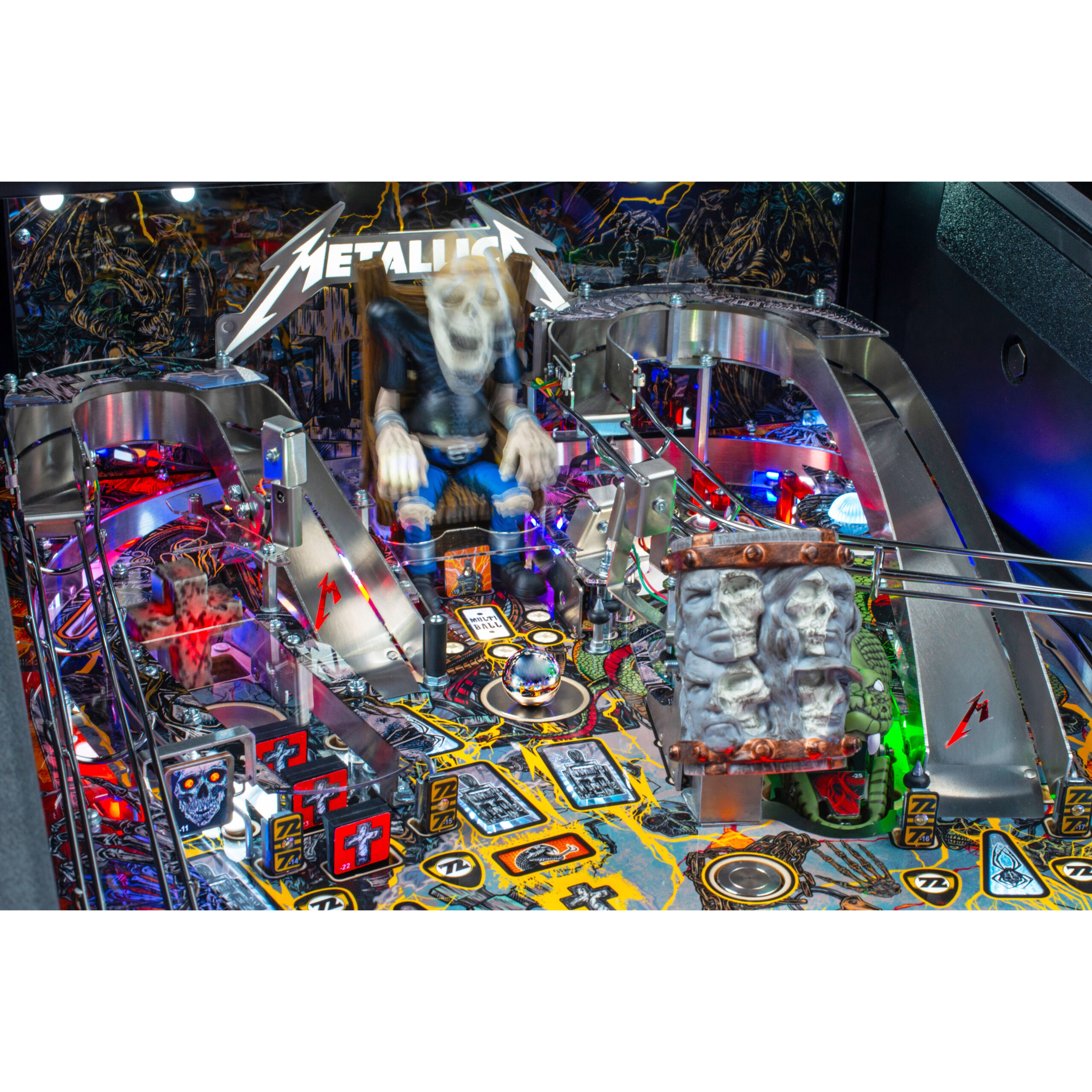 Metallica Remastered Premium Pinball Machine by Stern - Image 3