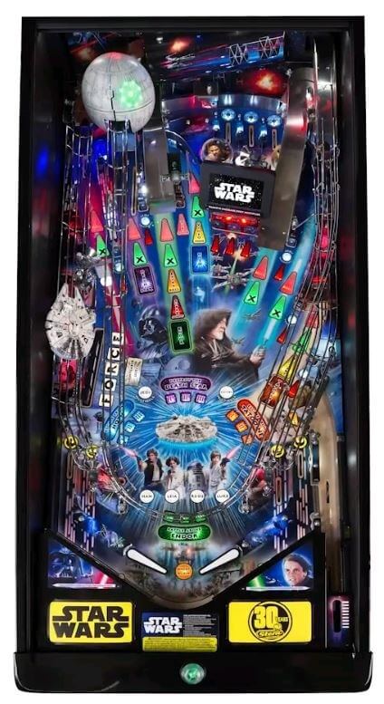 Star Wars Premium Comic Art Pinball Machine by Stern - Image 4