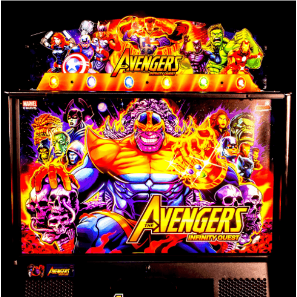 Avengers: Infinity Quest Pinball Topper by Stern - Image 2