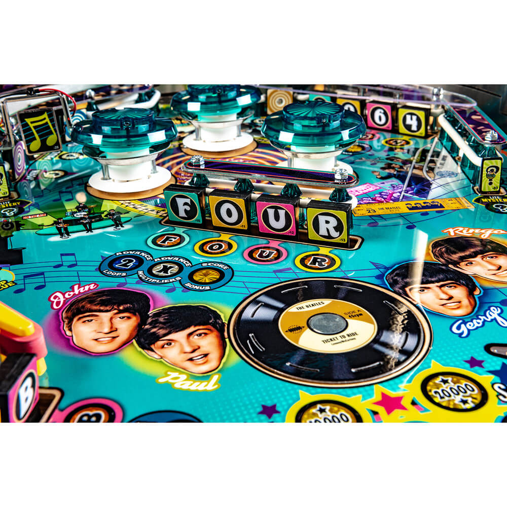 The Beatles Gold Edition Pinball Machine by Stern - Image 11