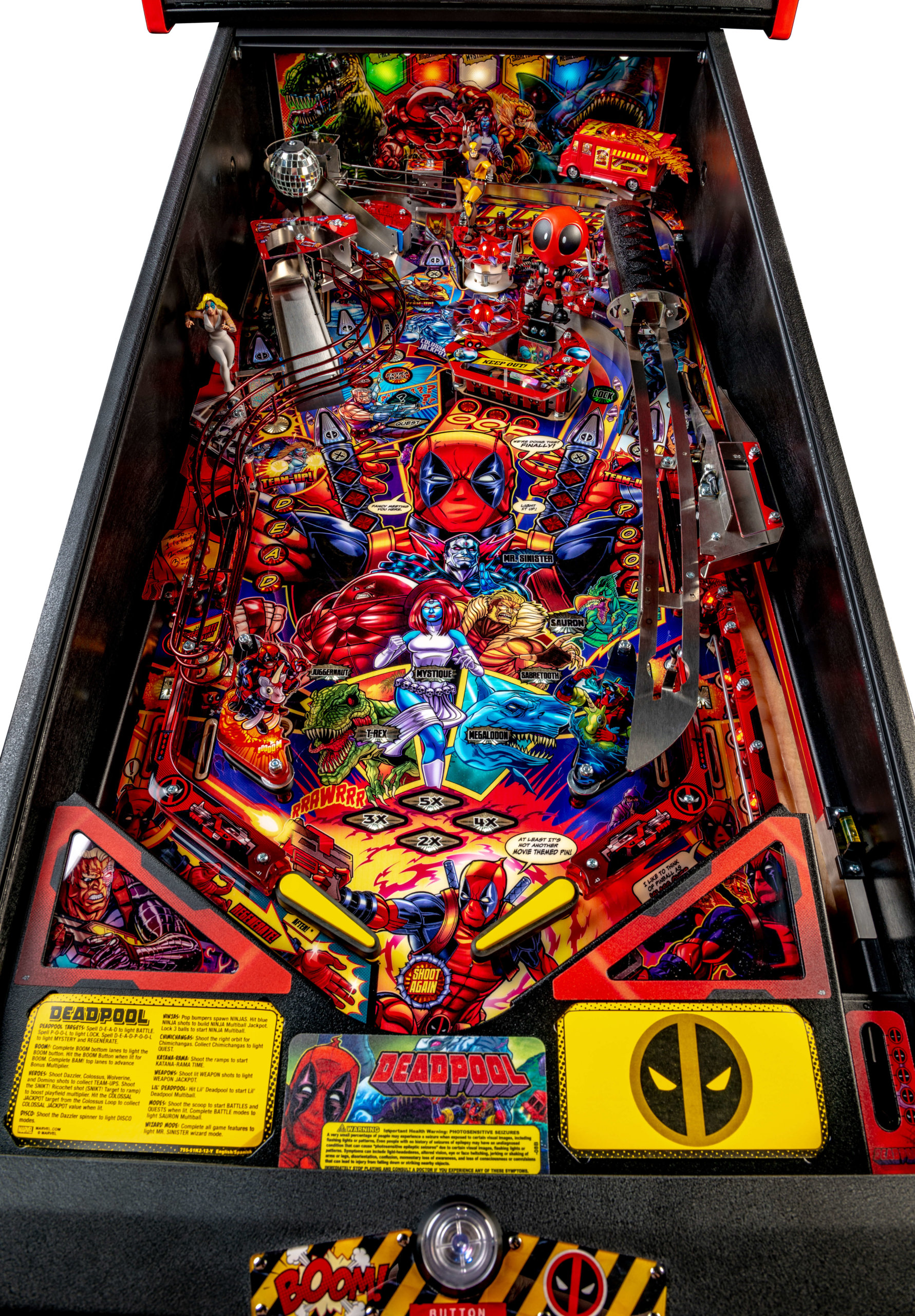 Deadpool Premium Pinball Machine by Stern - Image 5