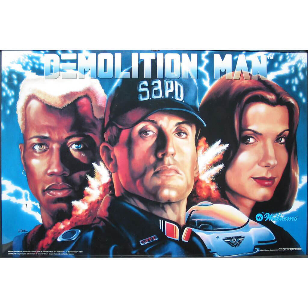 Demolition Man Pinball Machine by Williams - Image 3