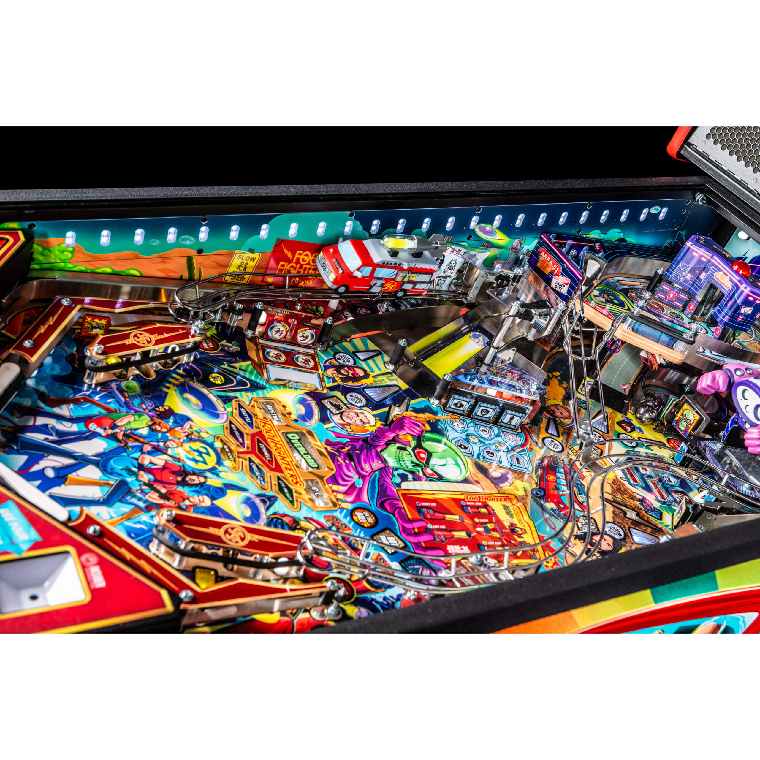 Foo Fighters Pinball Cabinet Expression Lights Accessory - Image 3