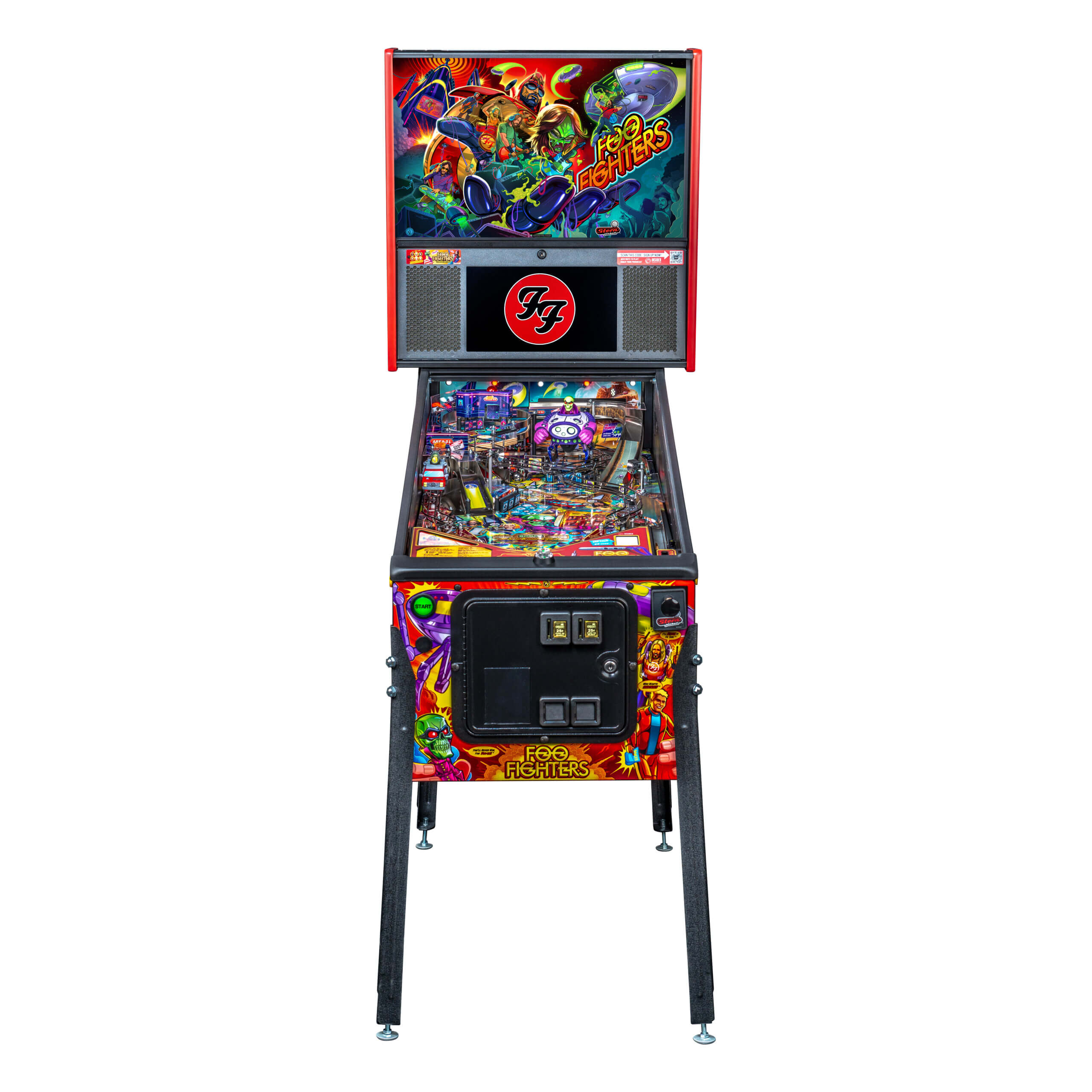 Foo Fighters Premium Pinball Machine by Stern - Image 14