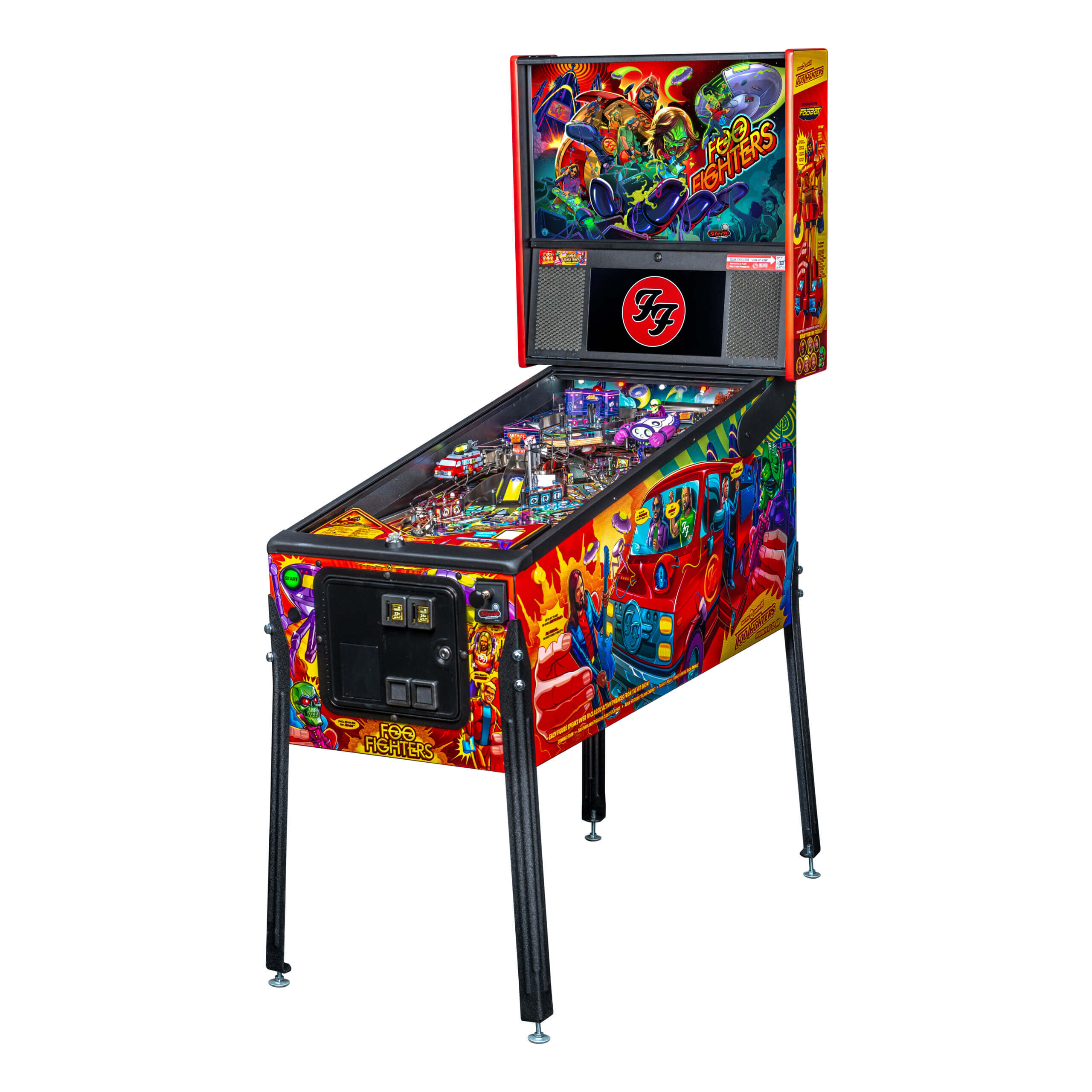 Foo Fighters Premium Pinball Machine by Stern - Image 2