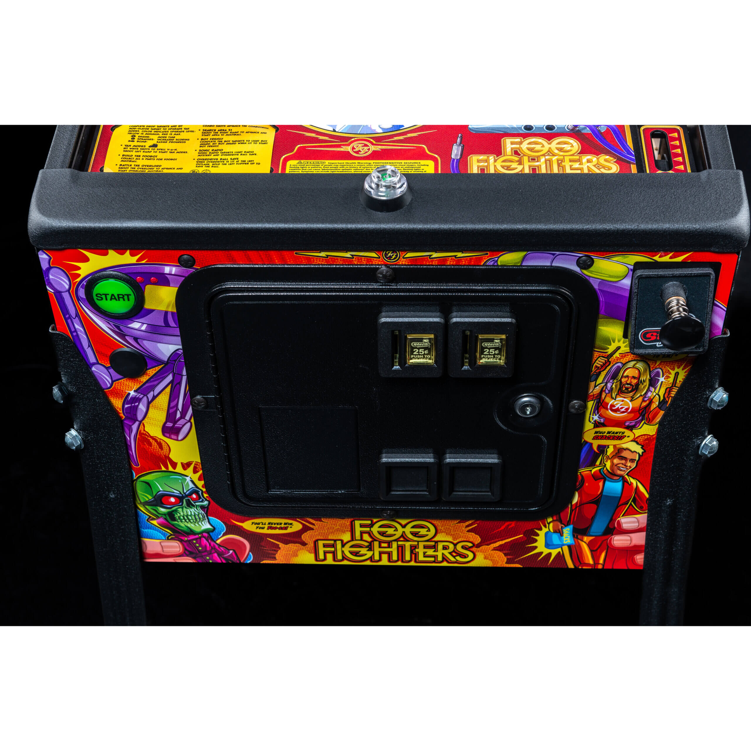 Foo Fighters Premium Pinball Machine by Stern - Image 12