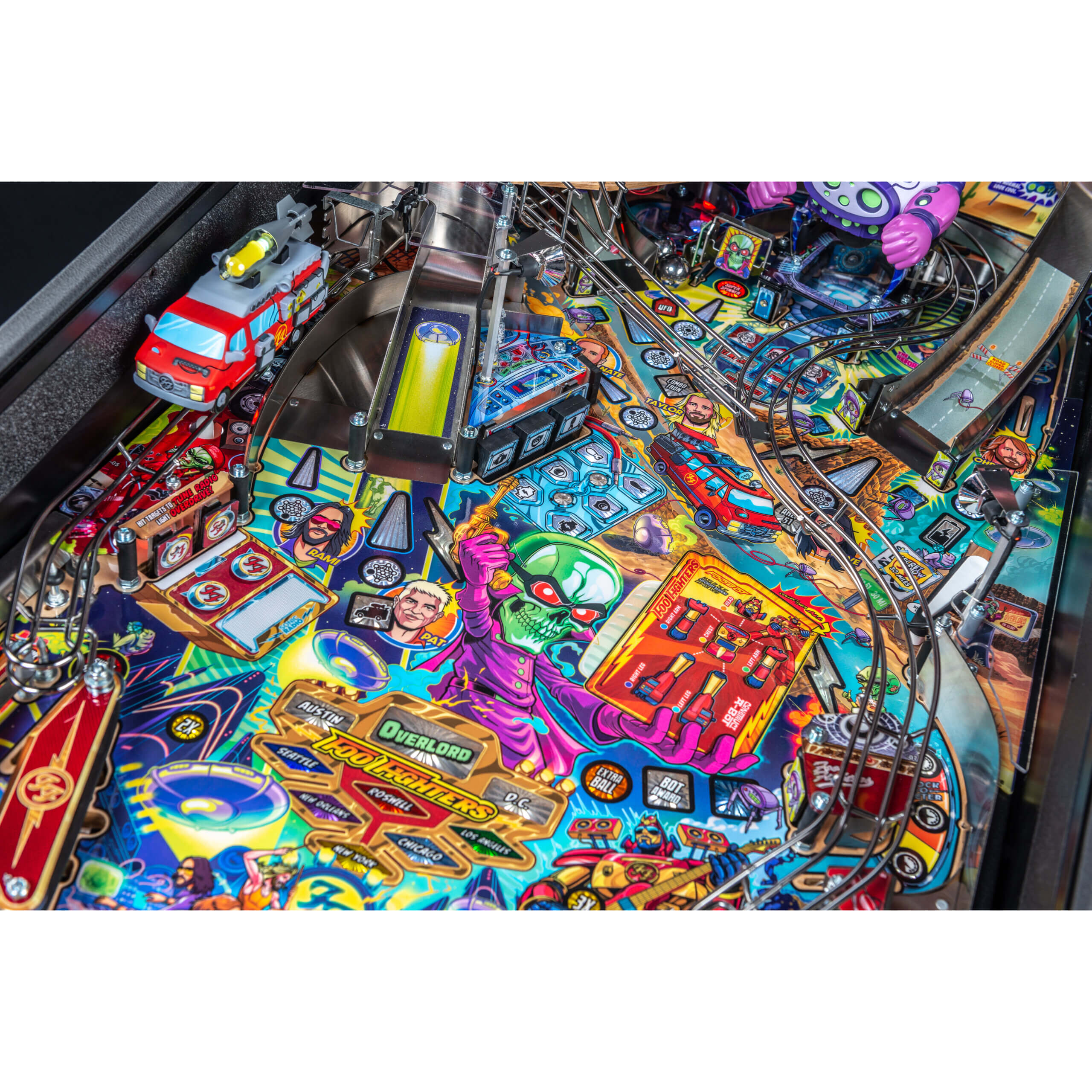 Foo Fighters Premium Pinball Machine by Stern - Image 11