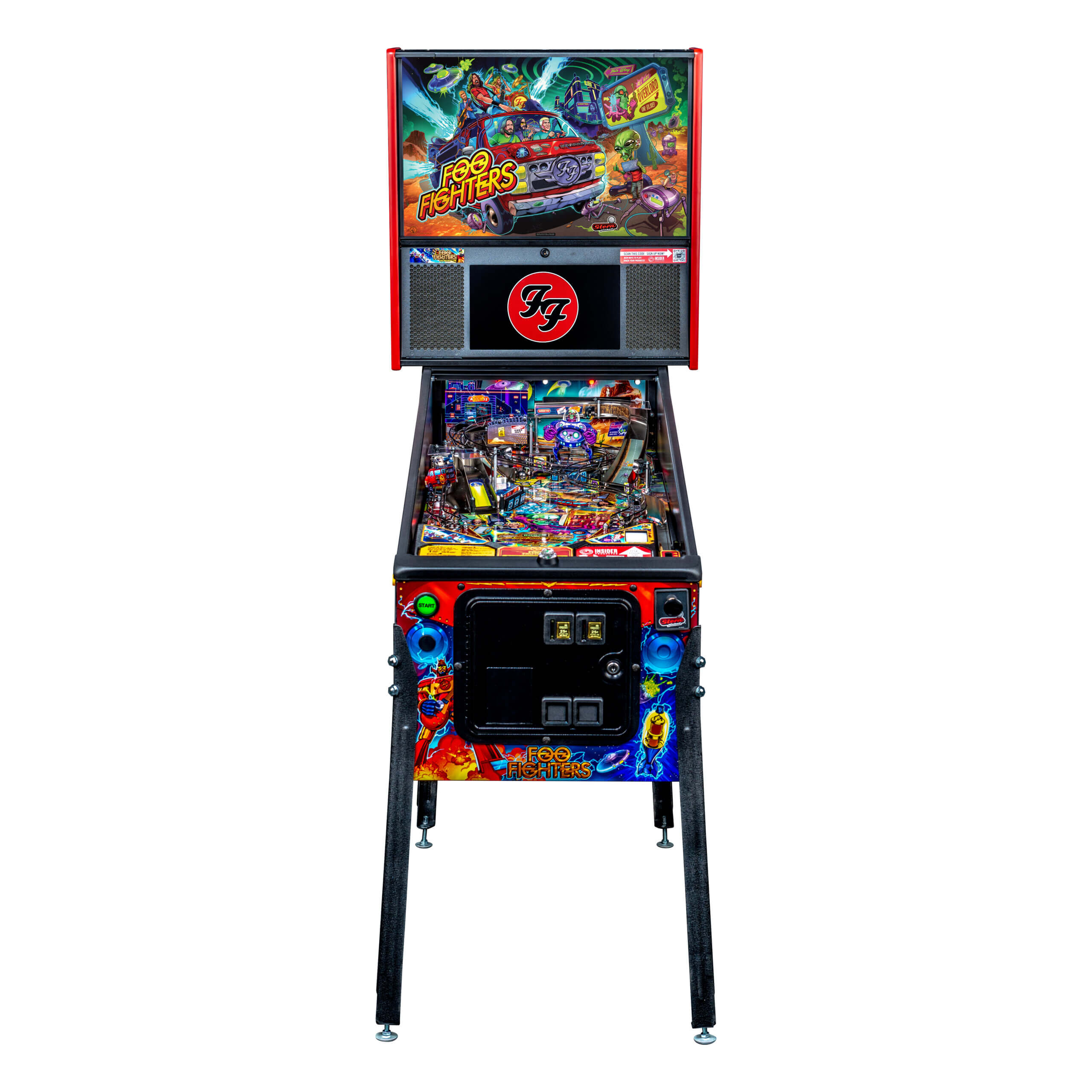 Foo Fighters Pro Pinball Machine by Stern - Image 13