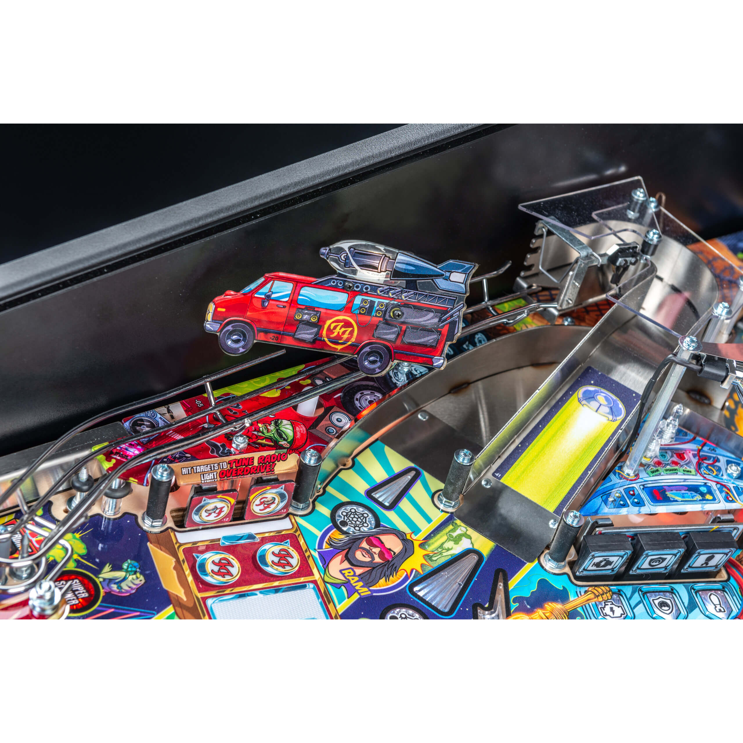 Foo Fighters Pro Pinball Machine by Stern - Image 9