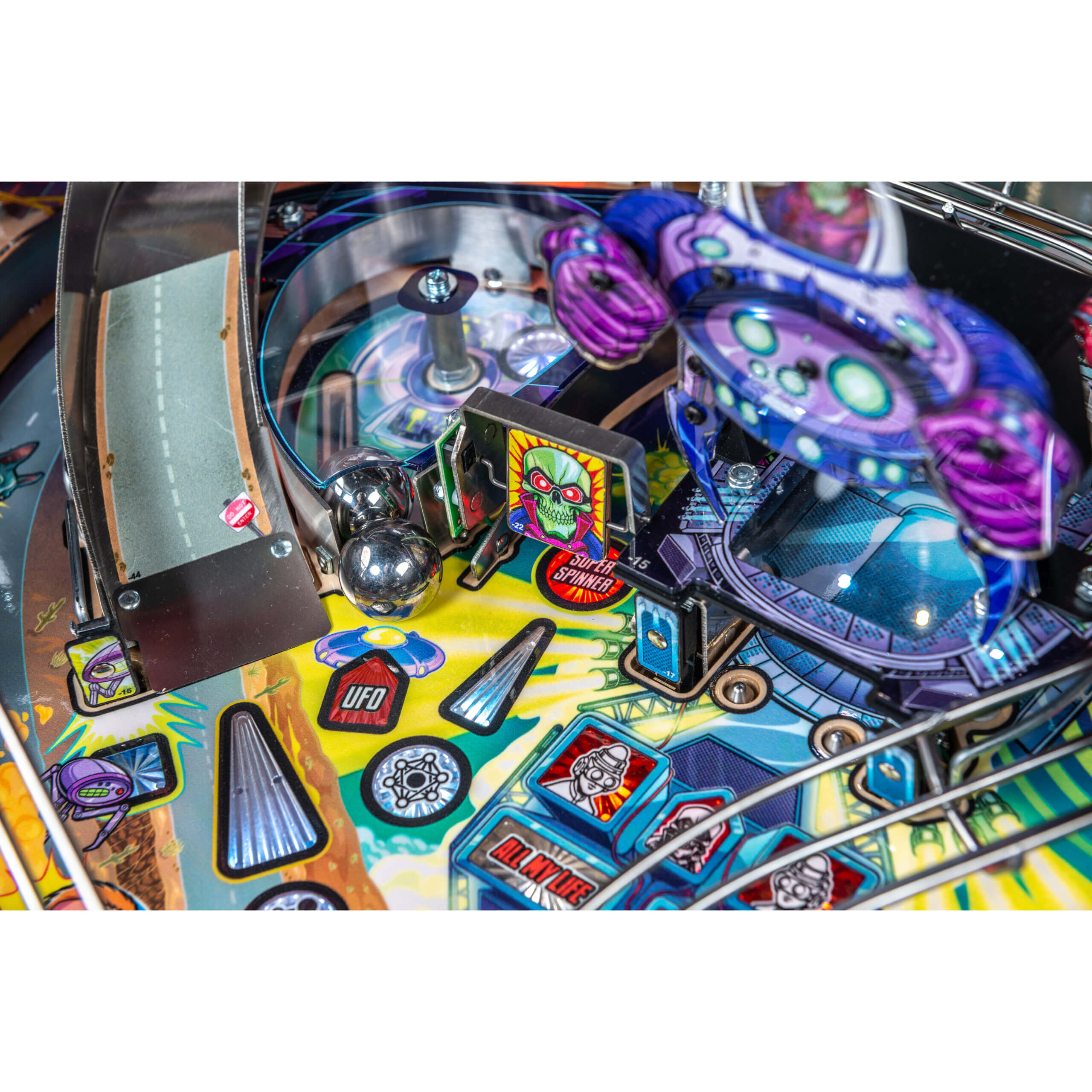Foo Fighters Pro Pinball Machine by Stern - Image 11