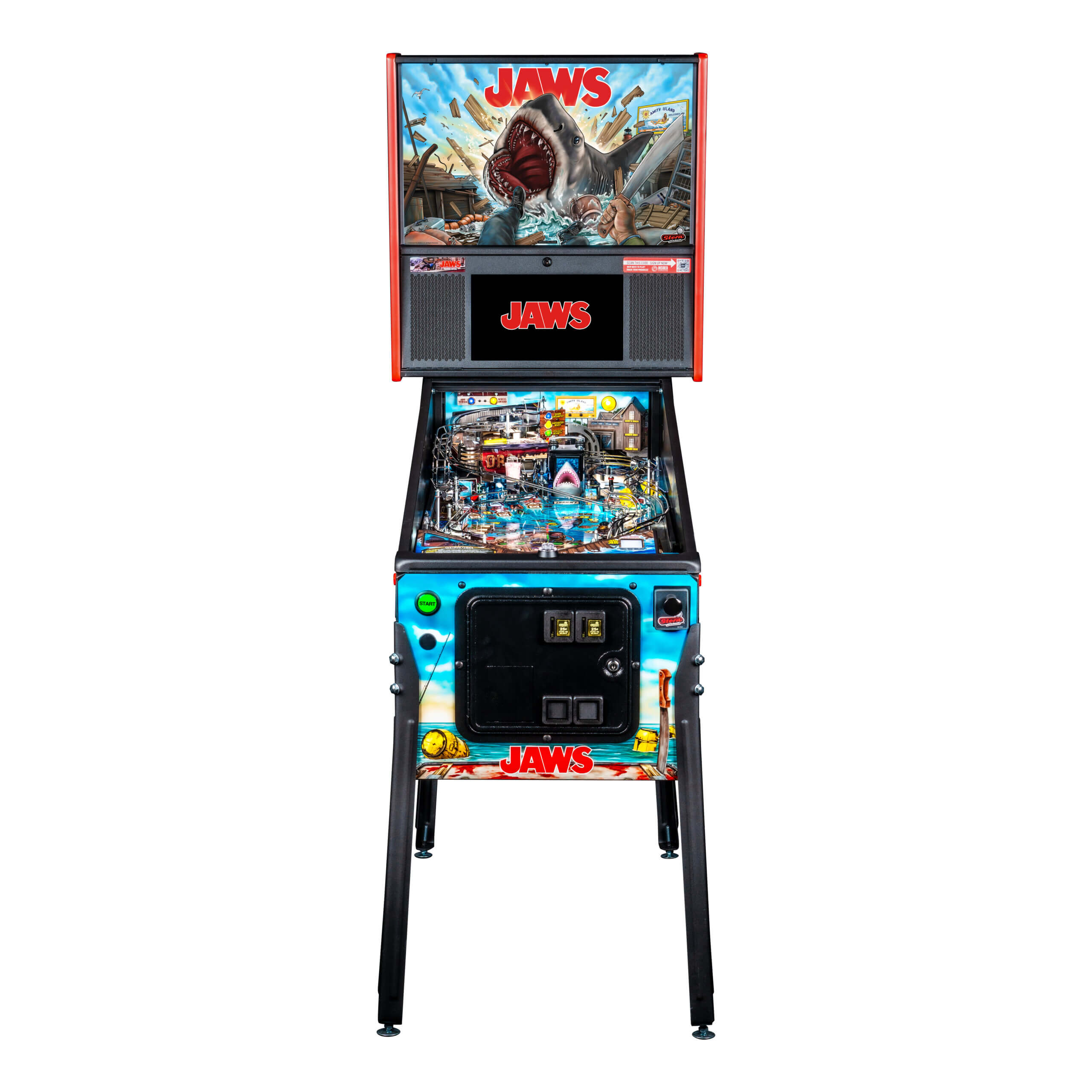 Jaws Premium Pinball Machine by Stern - Image 15