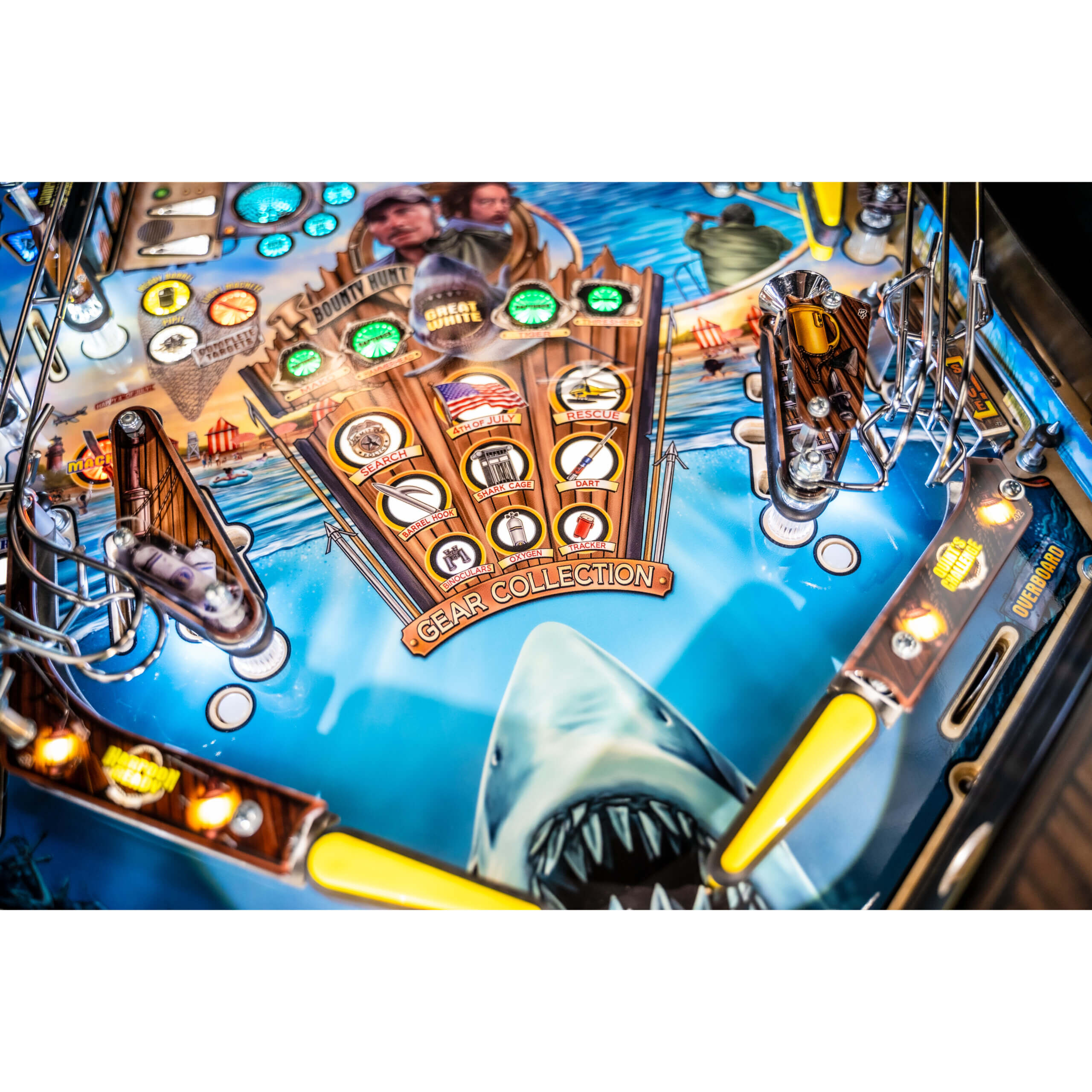 Jaws Premium Pinball Machine by Stern - Image 4
