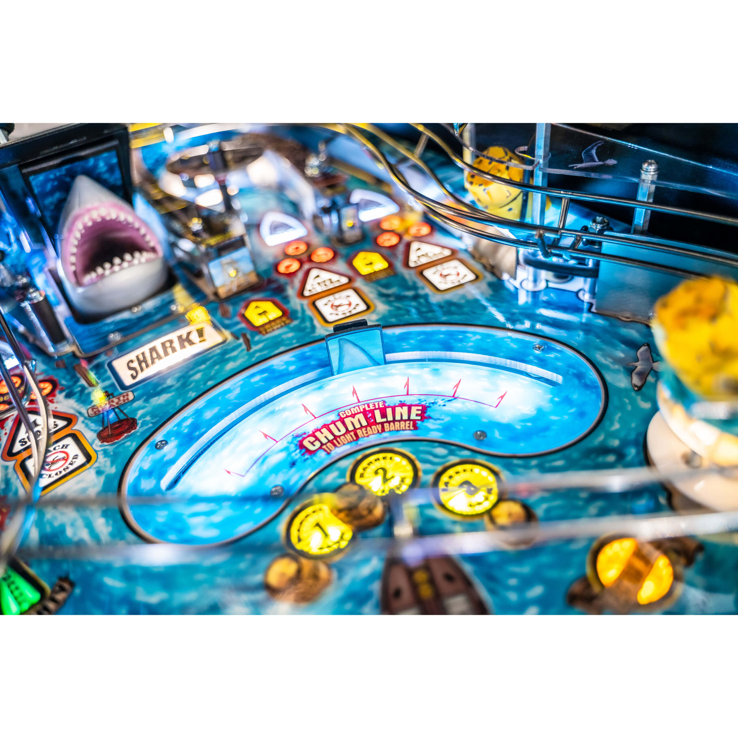 Jaws Premium Pinball Machine by Stern - Image 6