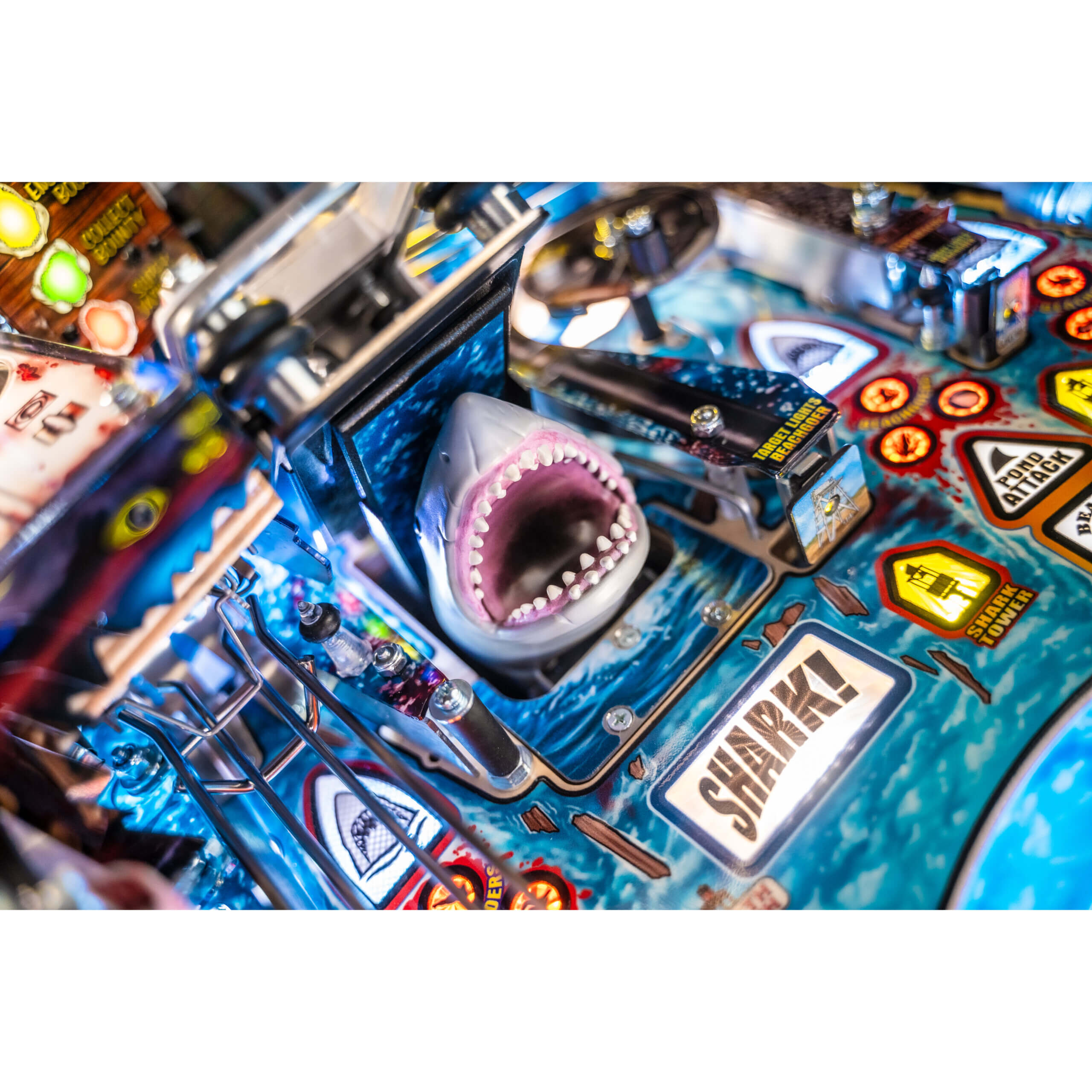 Jaws Premium Pinball Machine by Stern - Image 7