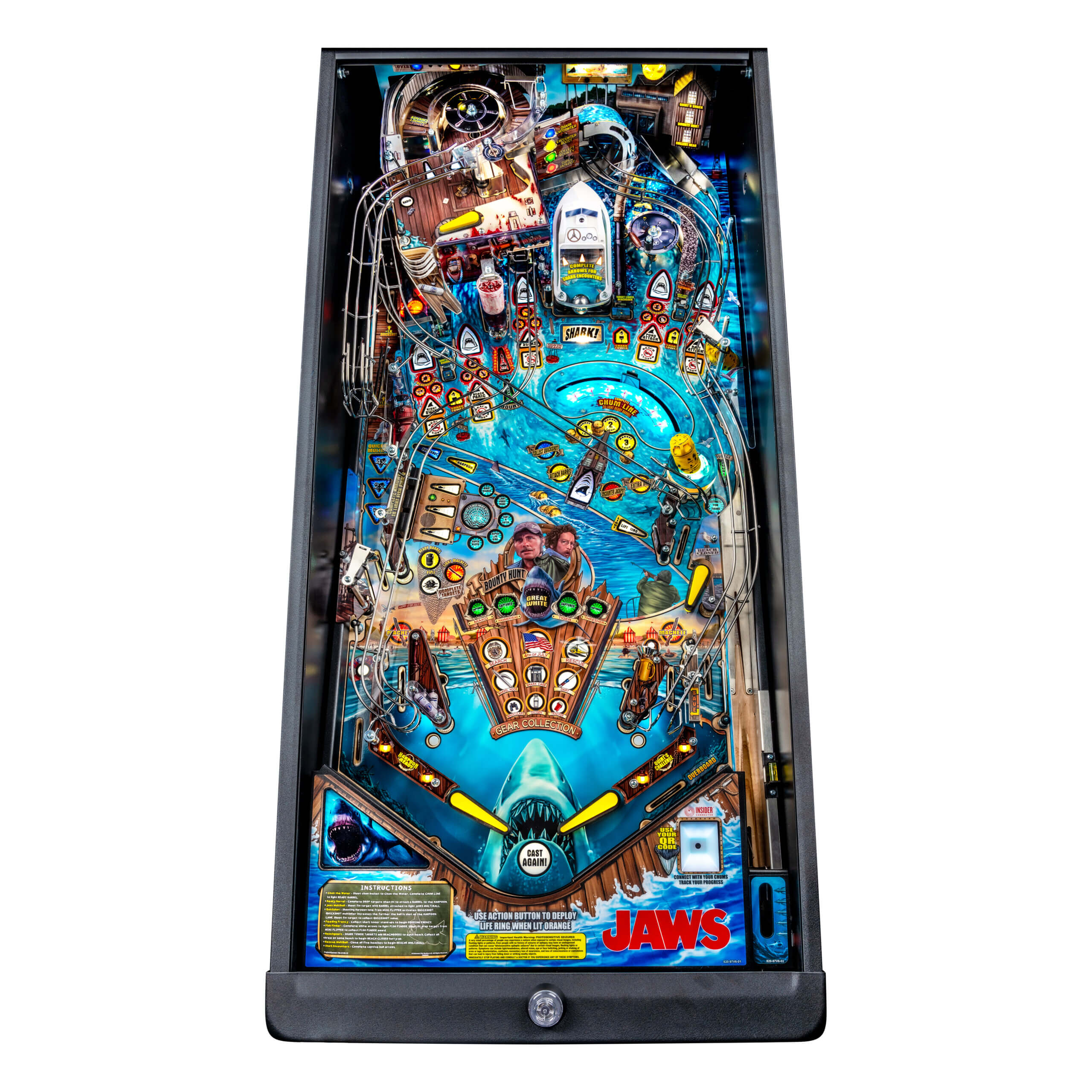 Jaws Premium Pinball Machine by Stern - Image 3