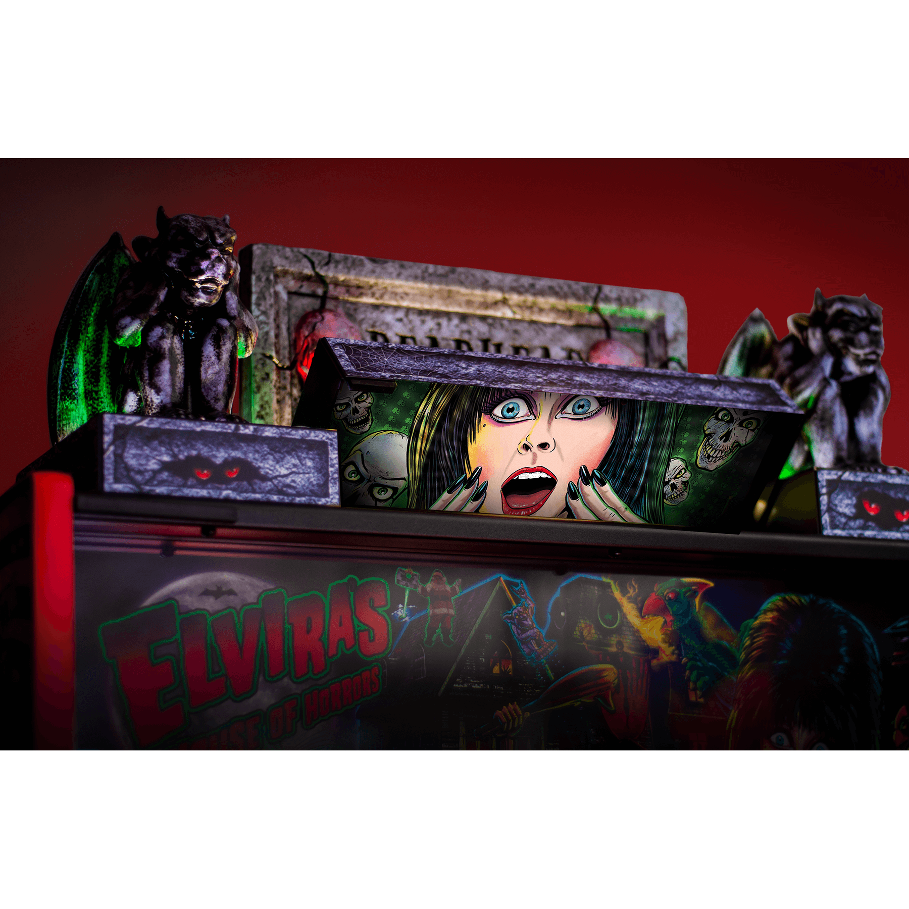 Elvira’s House of Horrors Pinball Topper by Stern - Image 3