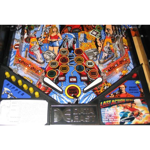 Last Action Hero Pinball Machine by Data East - Image 4