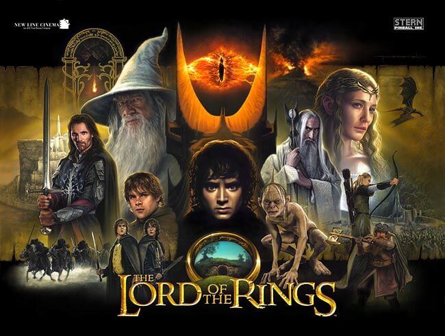 Lord of the Rings Pinball Machine by Stern - Image 3