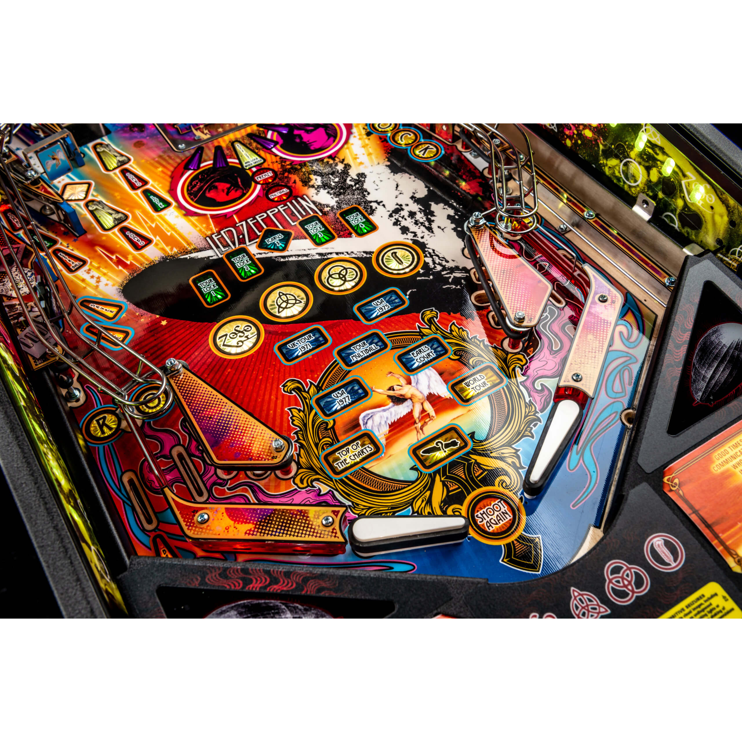 Led Zeppelin Premium Pinball Machine by Stern - Image 6