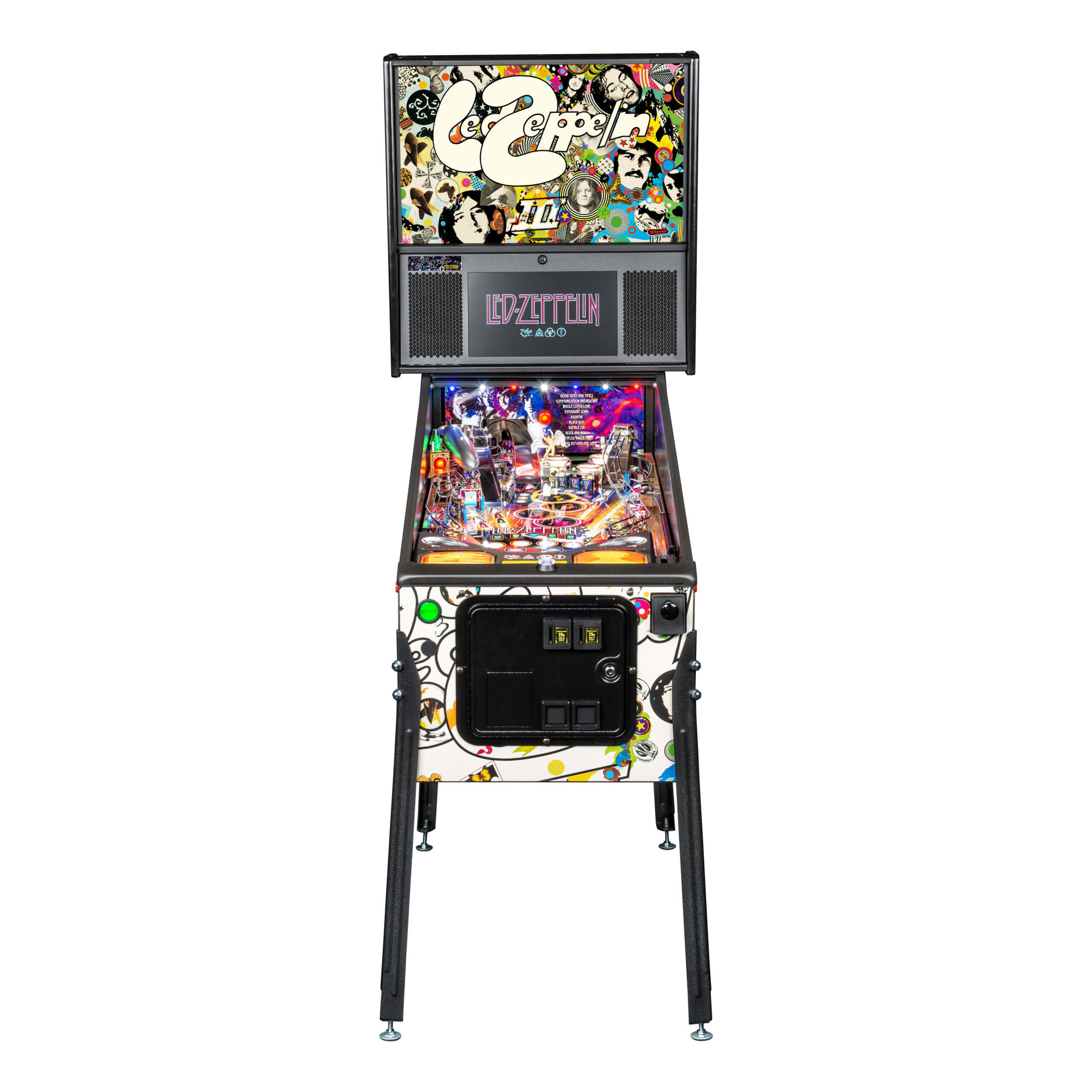 Led Zeppelin Pro Pinball Machine by Stern - Image 3