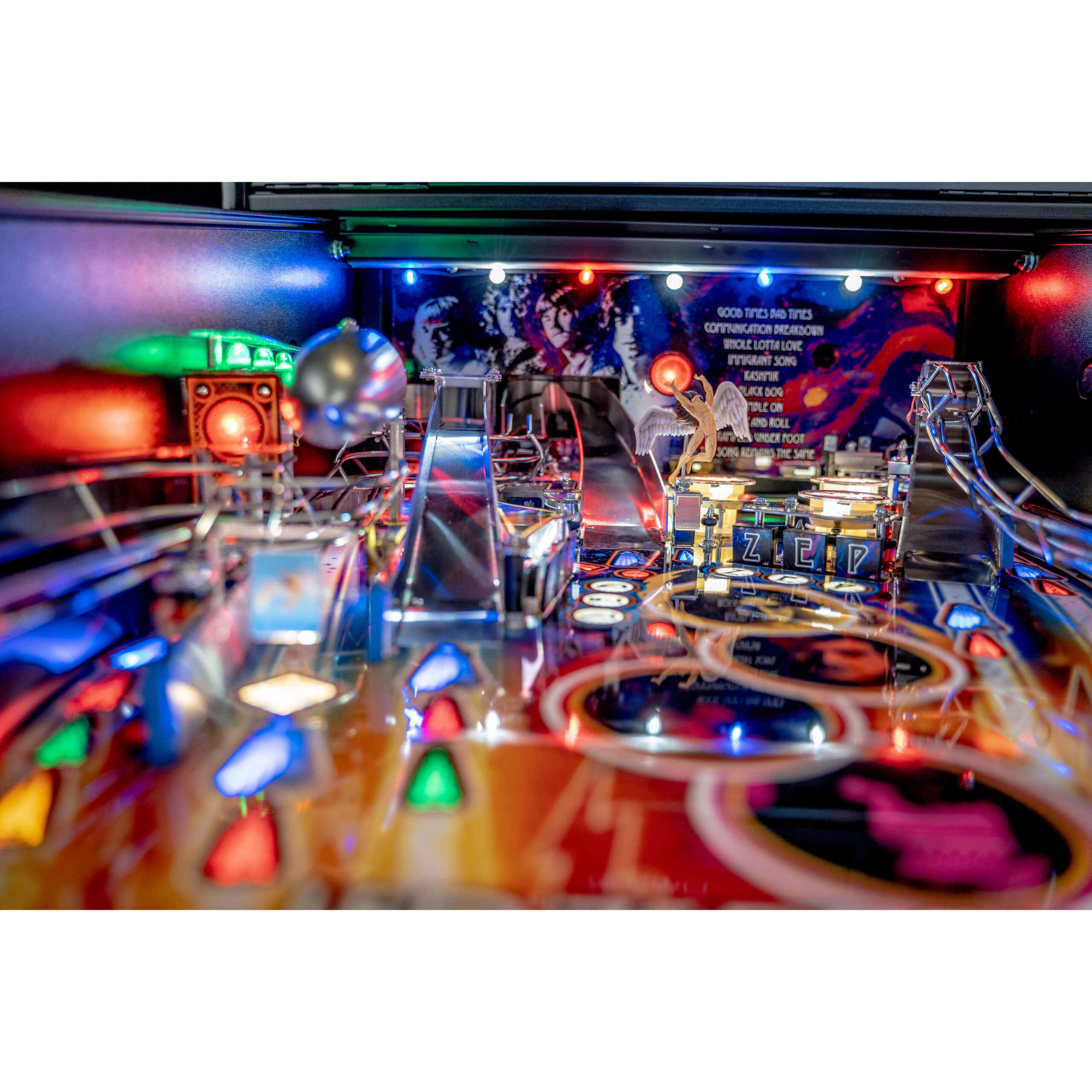 Led Zeppelin Pro Pinball Machine by Stern - Image 7