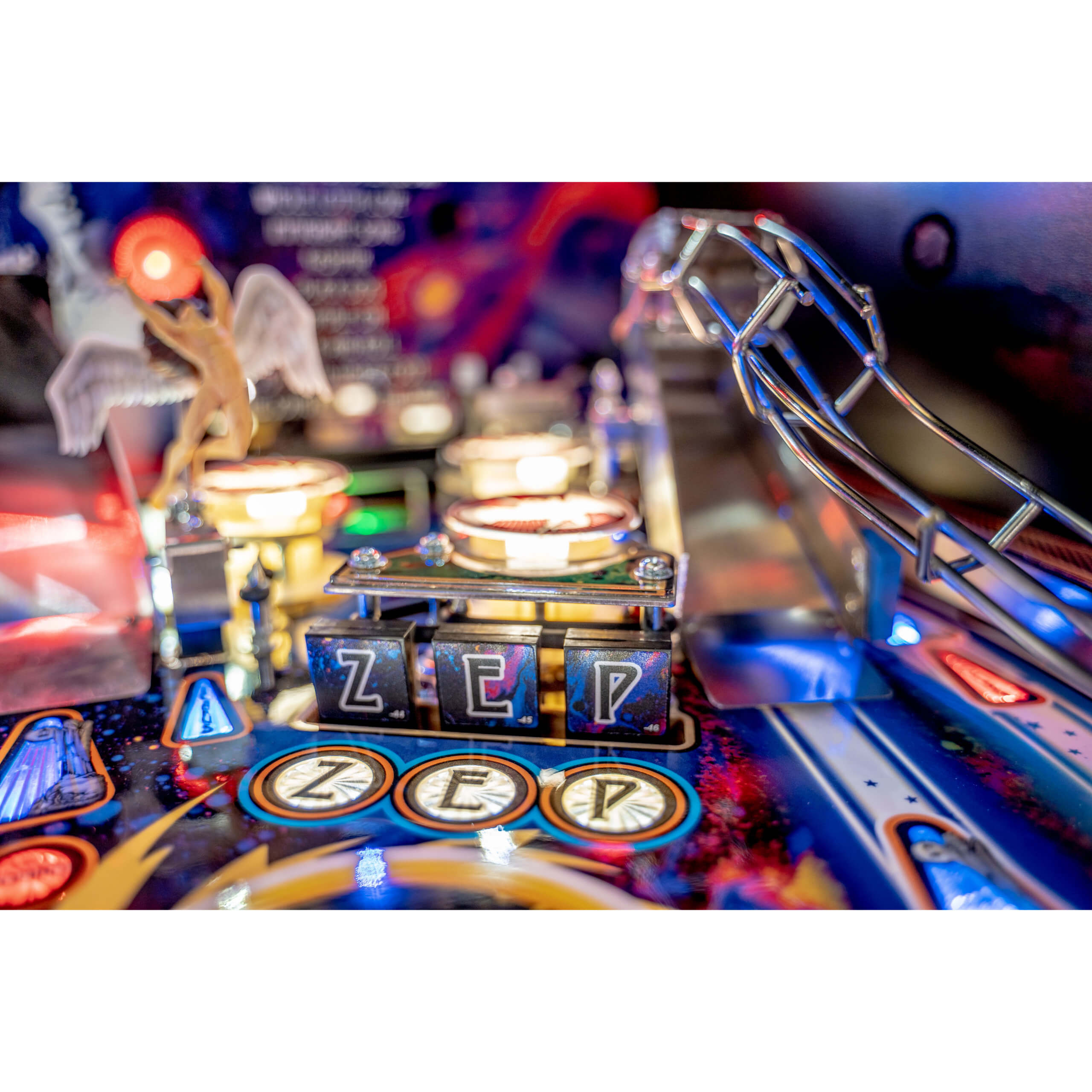 Led Zeppelin Pro Pinball Machine by Stern - Image 8
