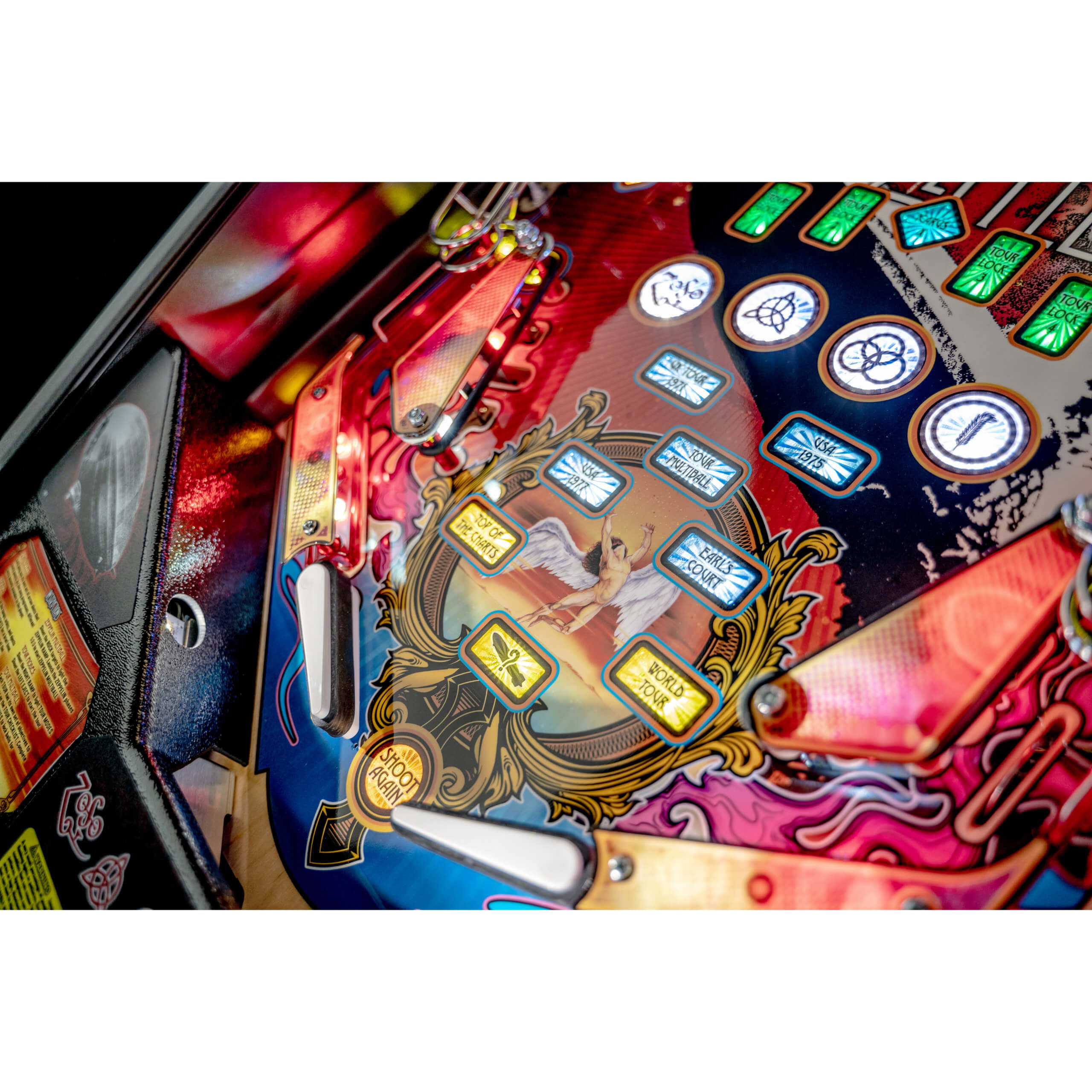 Led Zeppelin Pro Pinball Machine by Stern - Image 9