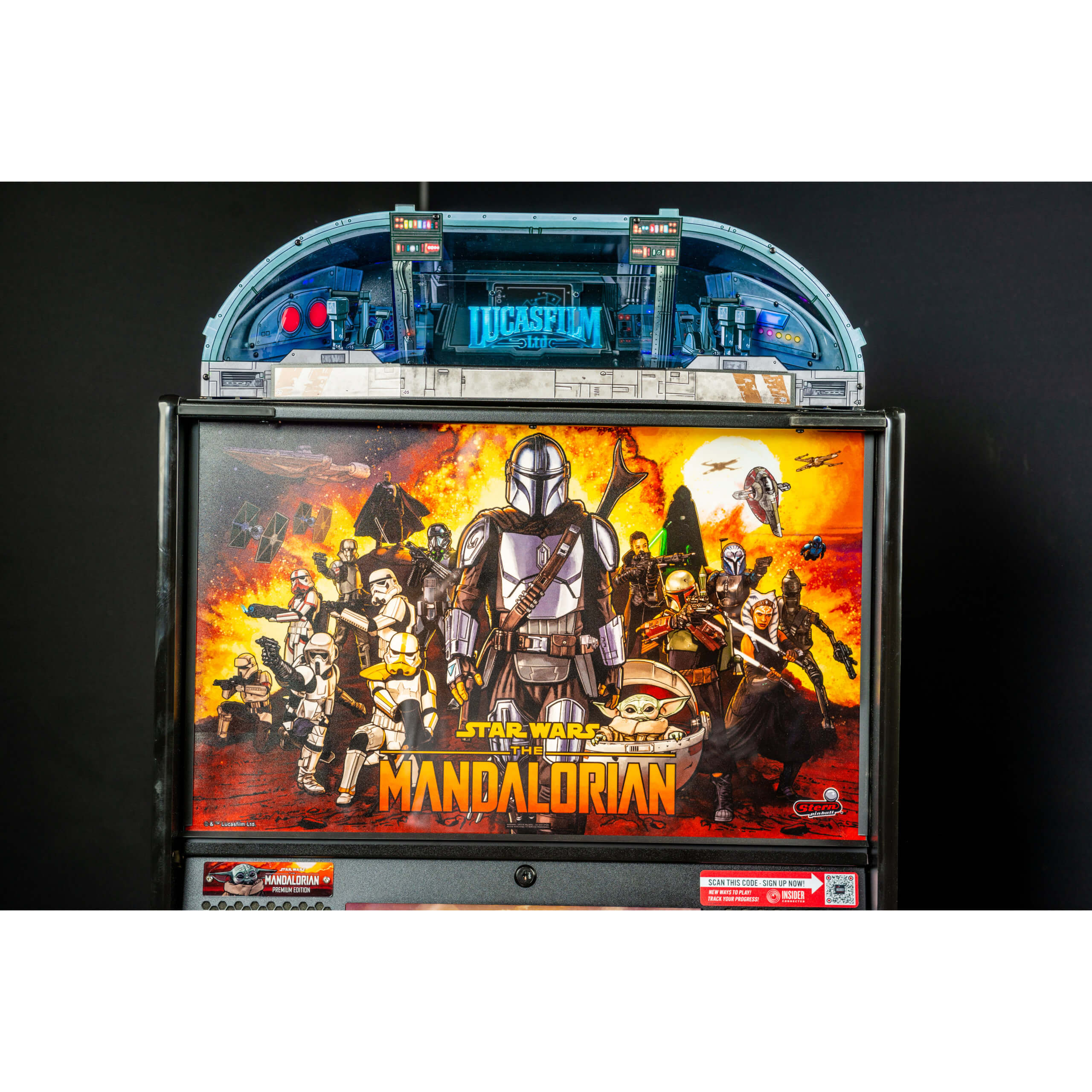 The Mandalorian Pinball Topper by Stern - Image 2