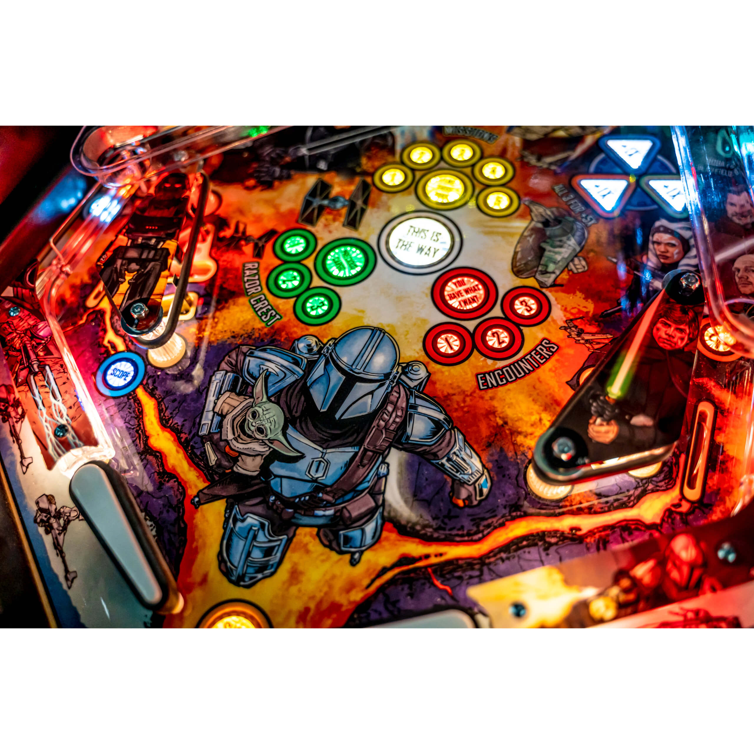 The Mandalorian Pro Pinball Machine by Stern - Image 10