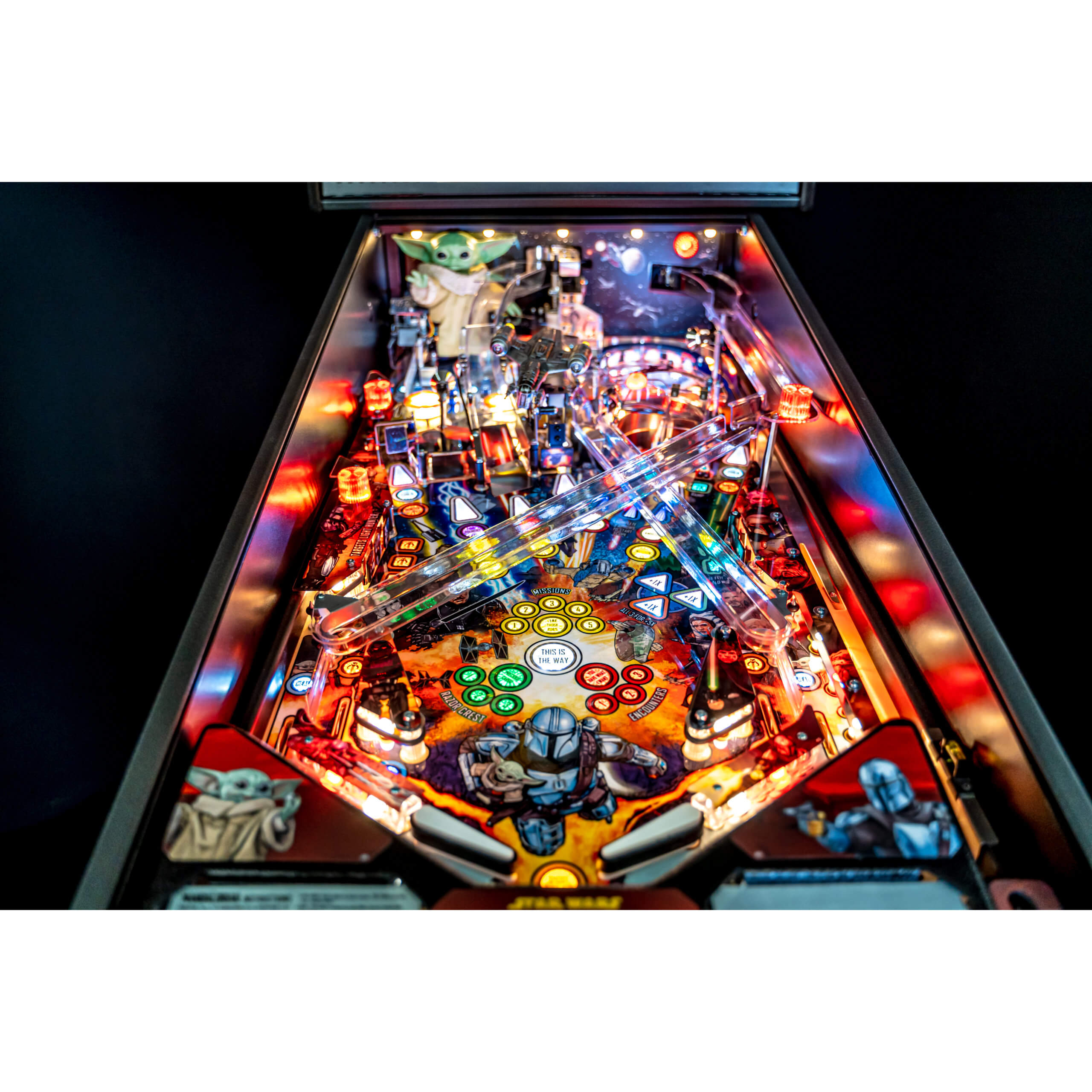 The Mandalorian Pro Pinball Machine by Stern - Image 6