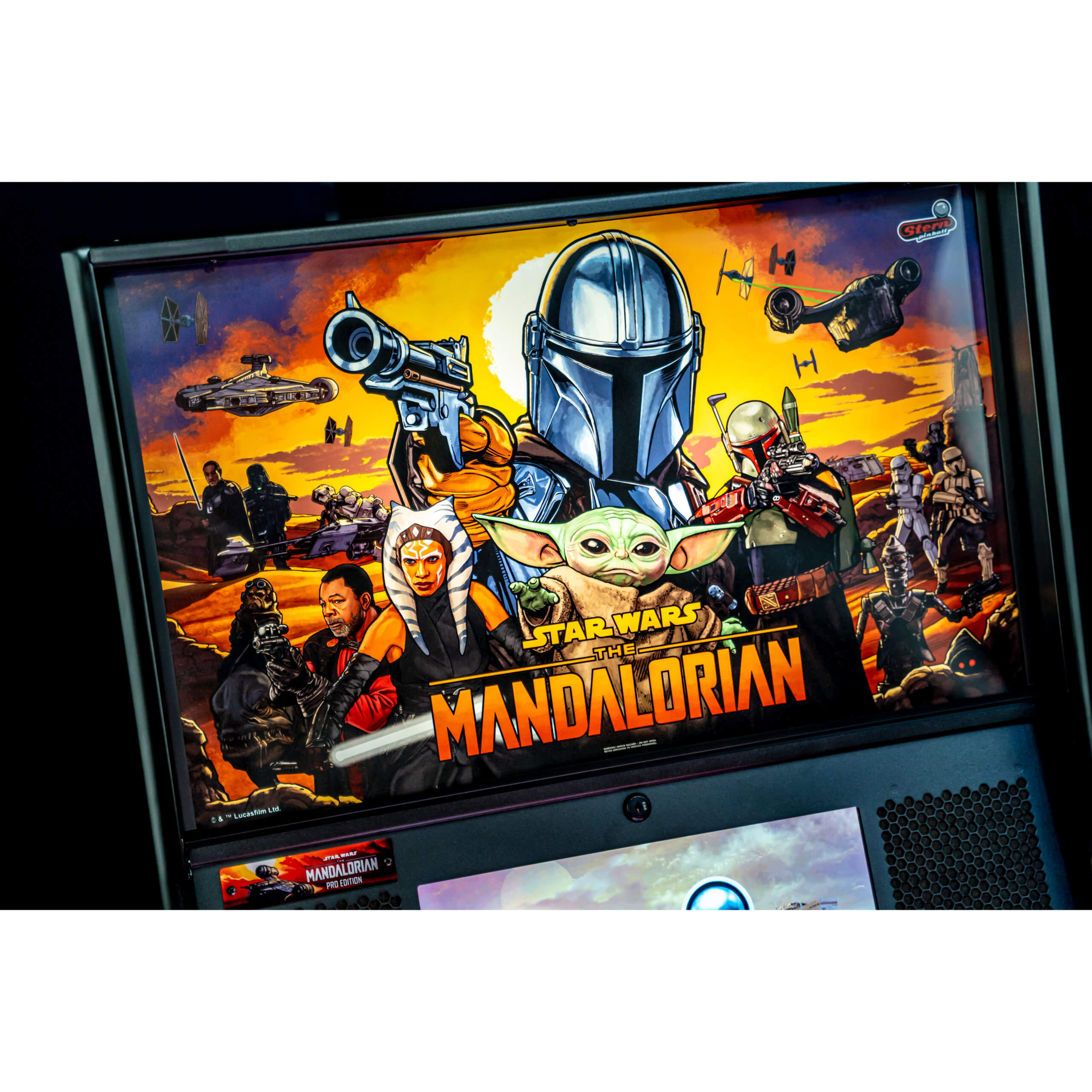 The Mandalorian Pro Pinball Machine by Stern - Image 5