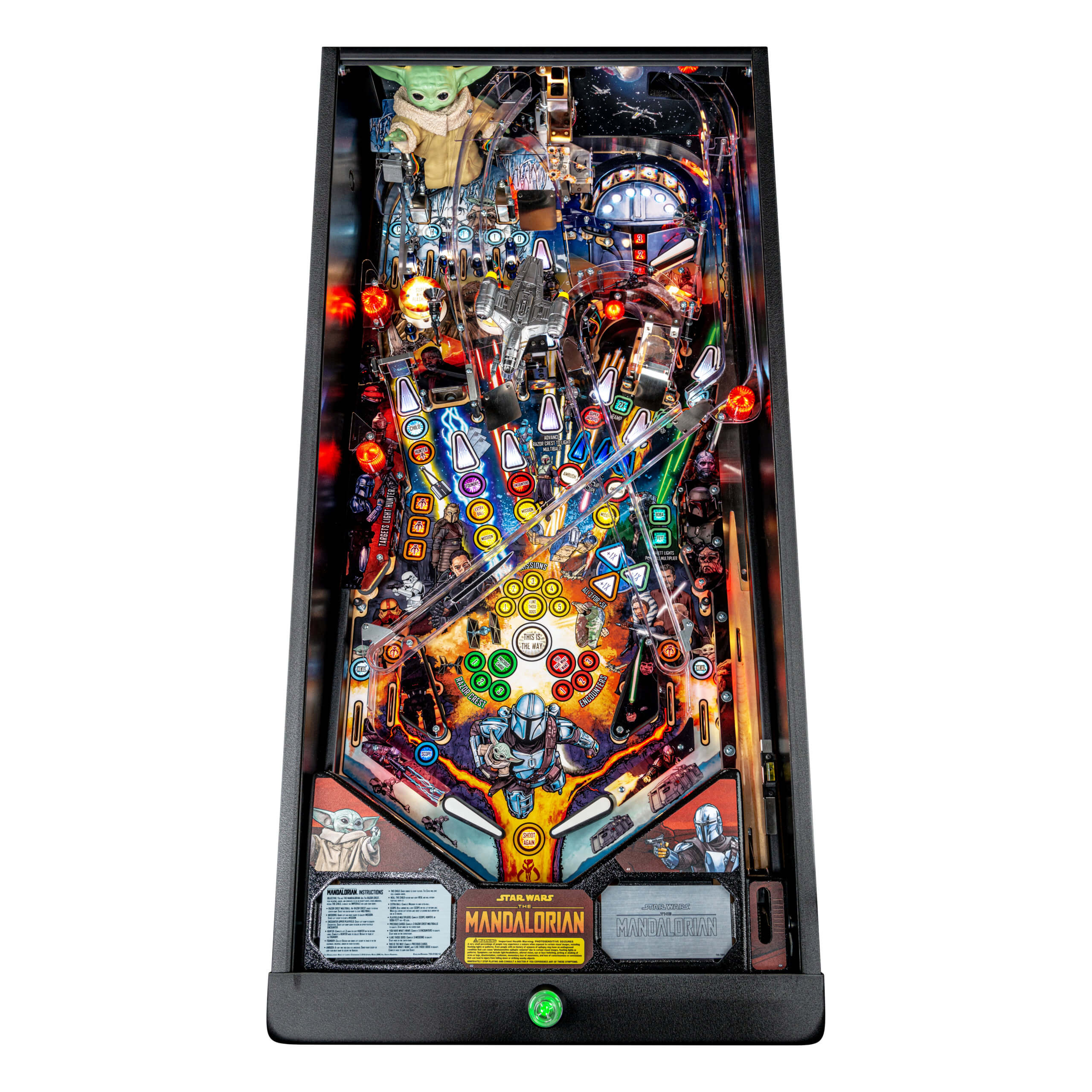 The Mandalorian Pro Pinball Machine by Stern - Image 4