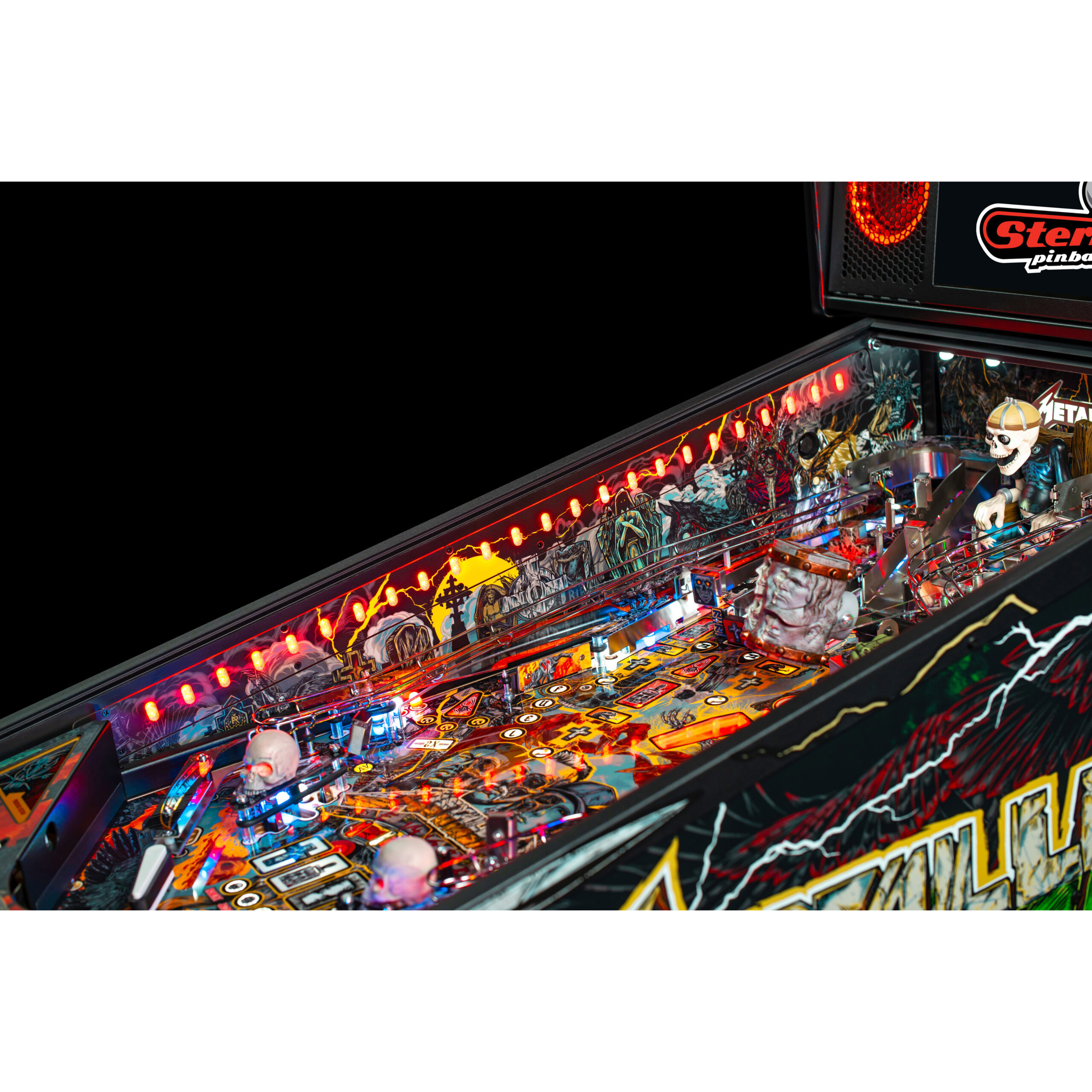 Metallica Remastered Pinball Cabinet Expression Lights Accessory - Image 3
