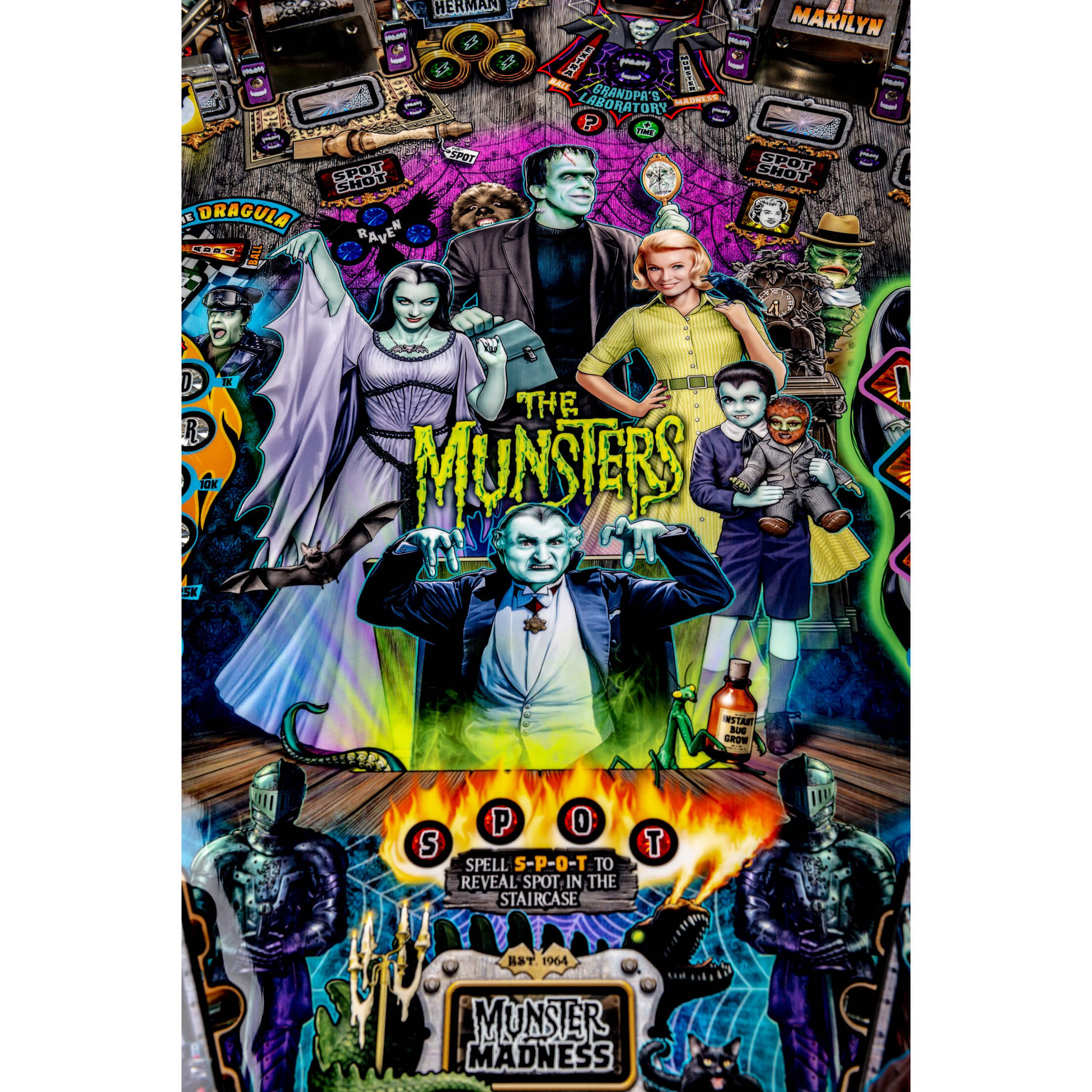 The Munsters Pro Pinball Machine by Stern - Image 7