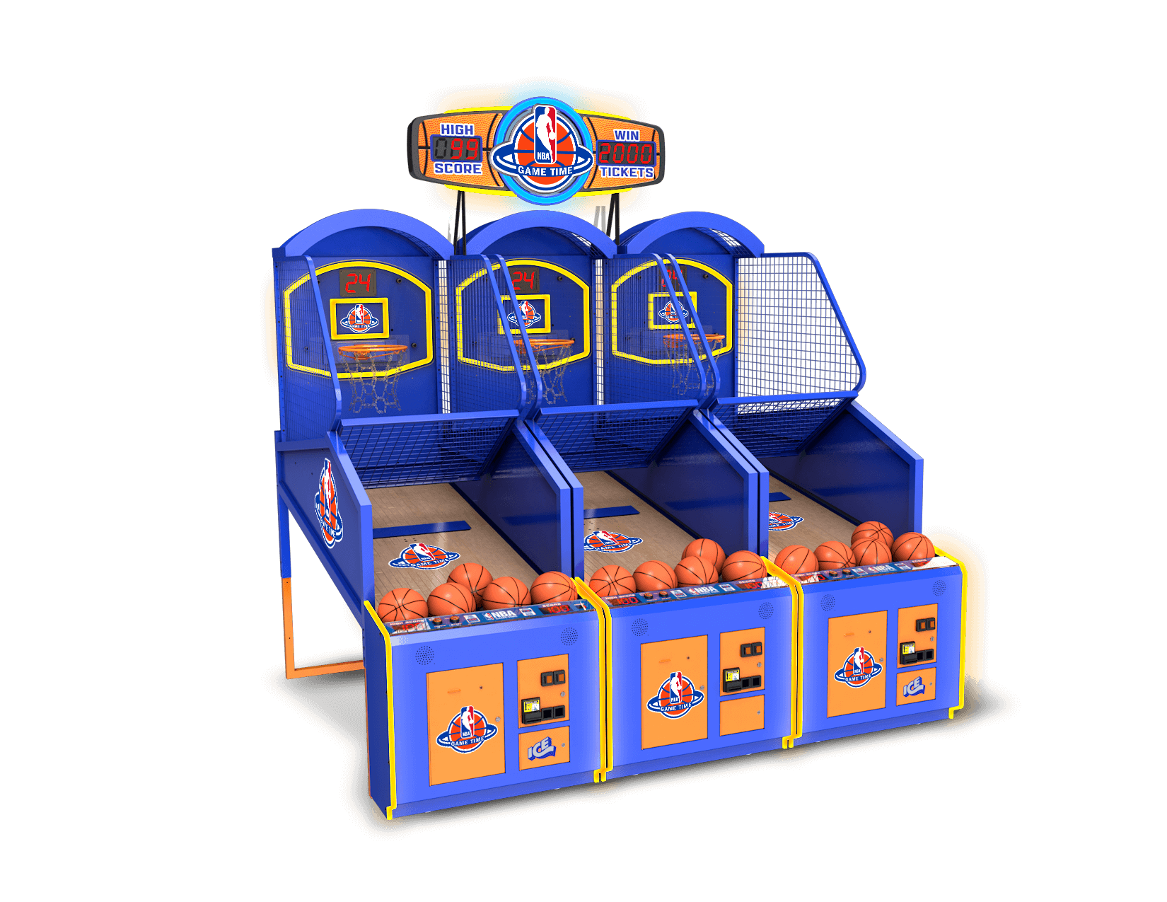 NBA Game Time Basketball Arcade - Image 3