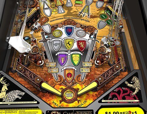 Game of Thrones Pro Pinball Machine by Stern - Image 3