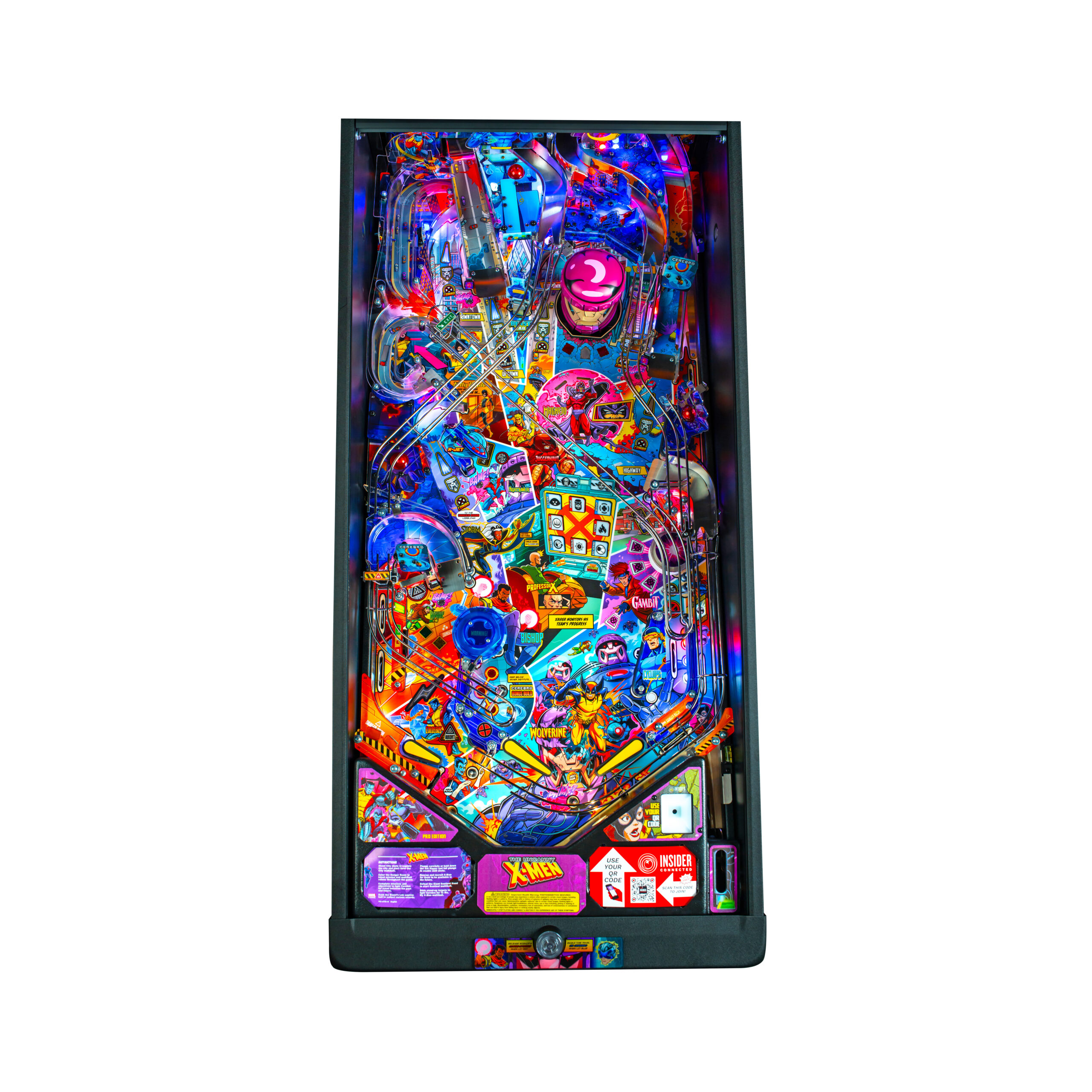 The Uncanny X-Men Pro Pinball Machine by Stern - Image 3