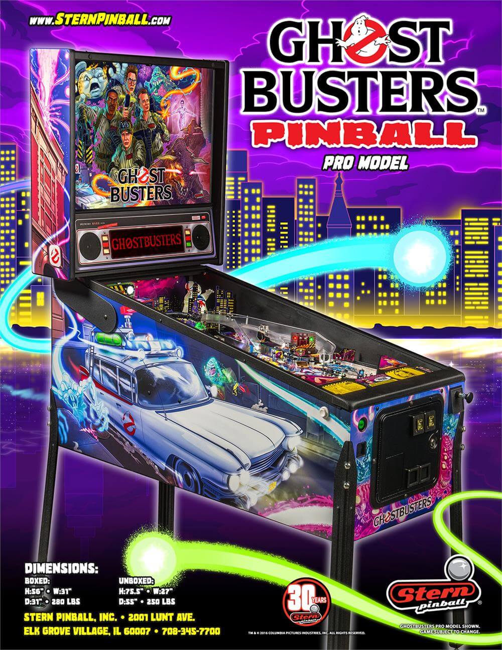 Ghostbusters Pro Pinball Machine by Stern - Image 10
