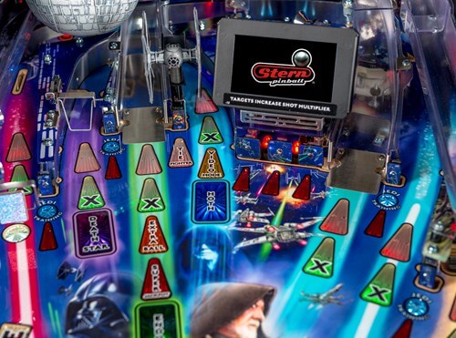 Star Wars Pro Comic Art Pinball Machine by Stern - Image 5