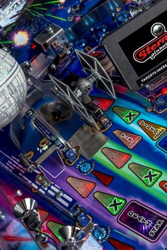 Star Wars Pro Comic Art Pinball Machine by Stern - Image 6