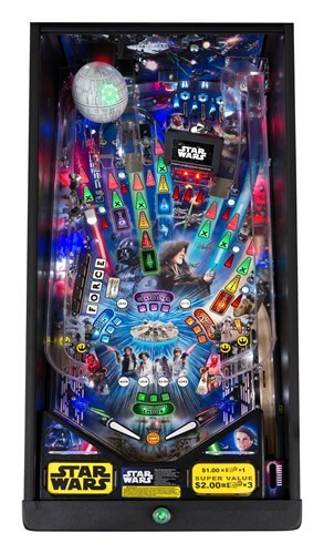 Star Wars Pro Comic Art Pinball Machine by Stern - Image 4