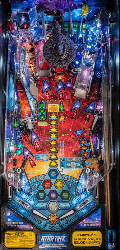 Star Trek Pro Pinball Machine by Stern - Image 2