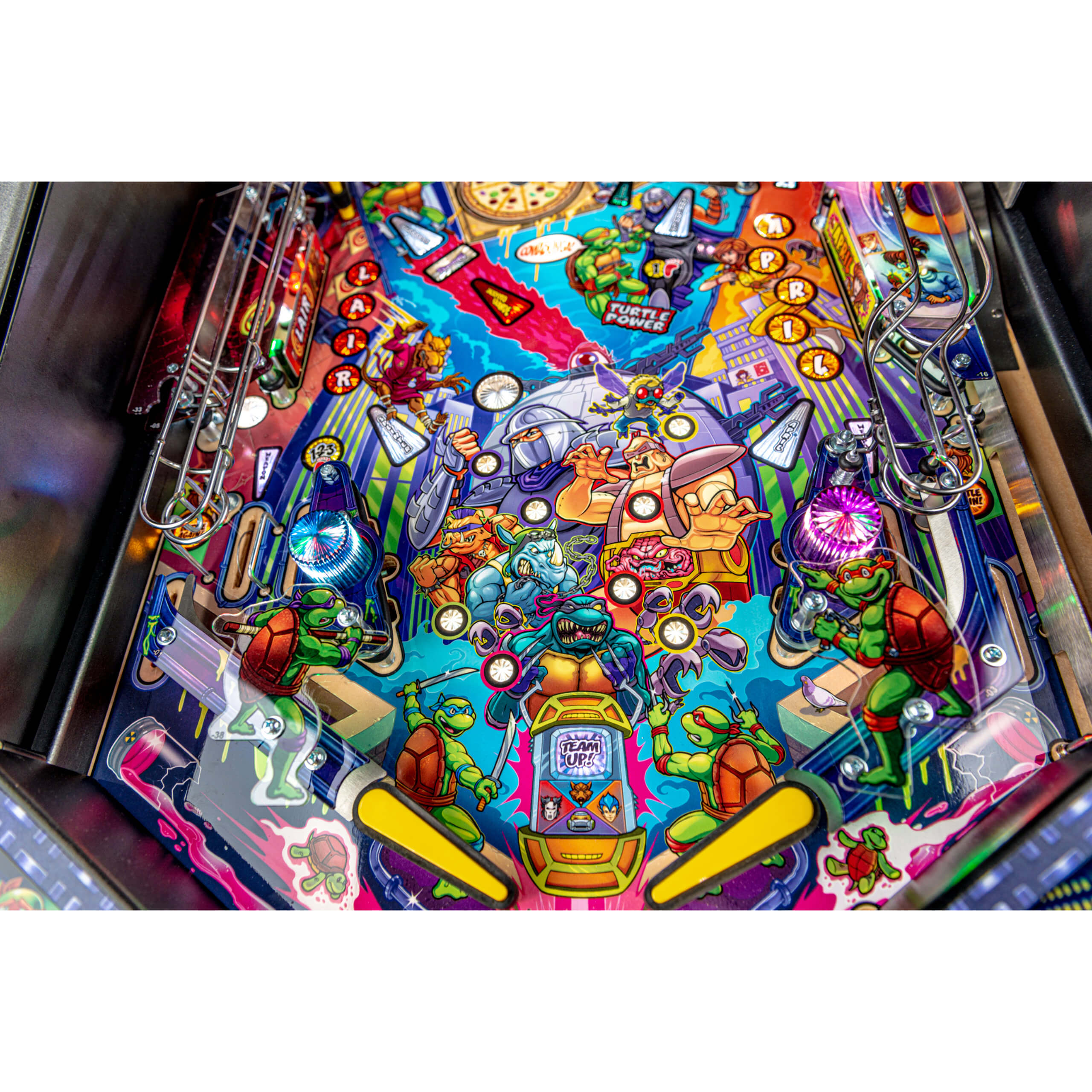 Teenage Mutant Ninja Turtles Premium Pinball Machine by Stern - Image 8