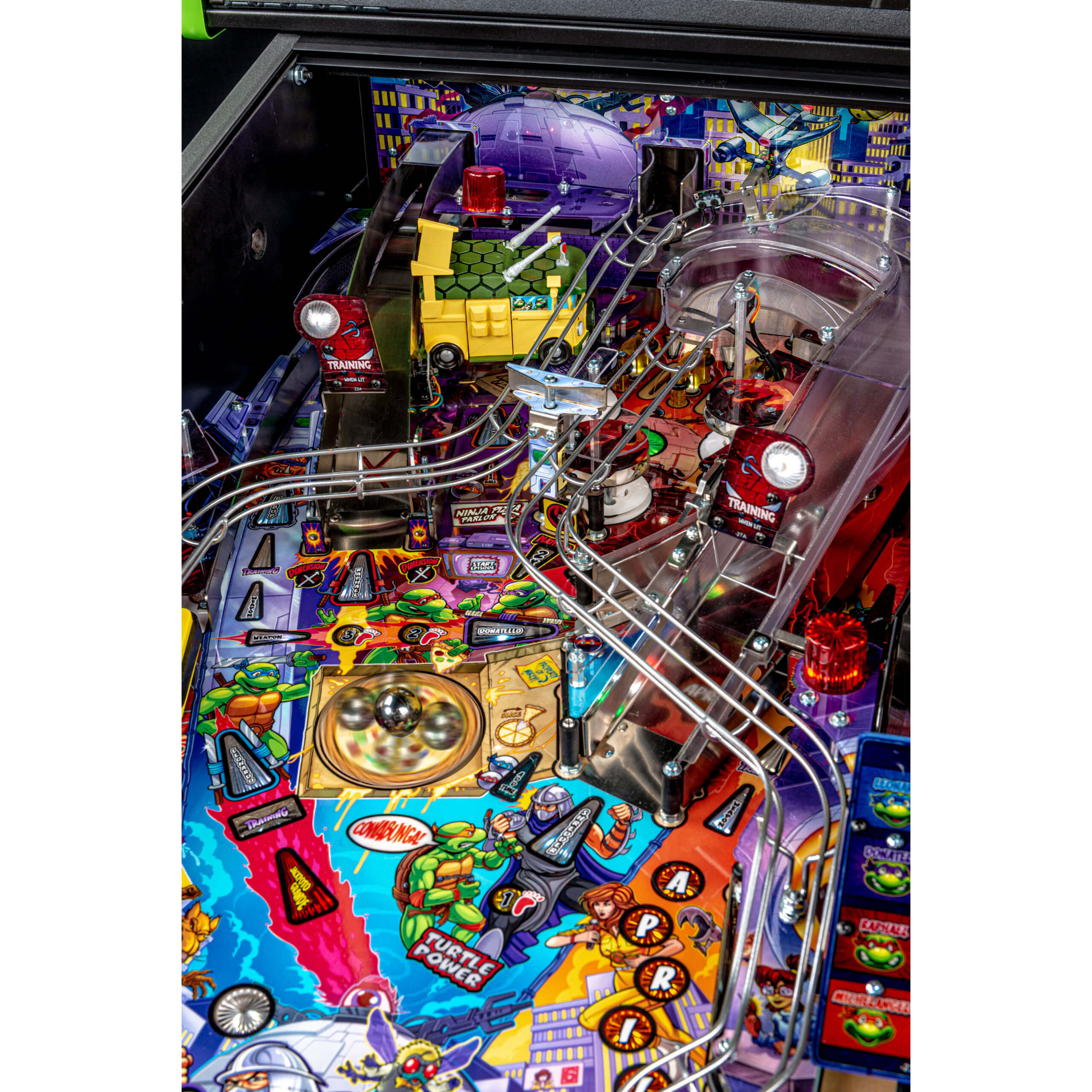 Teenage Mutant Ninja Turtles Pro Pinball Machine by Stern - Image 6