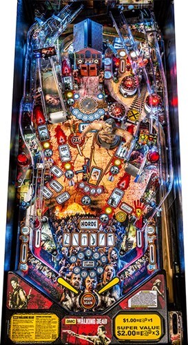 The Walking Dead Pro Pinball Machine by Stern - Image 2
