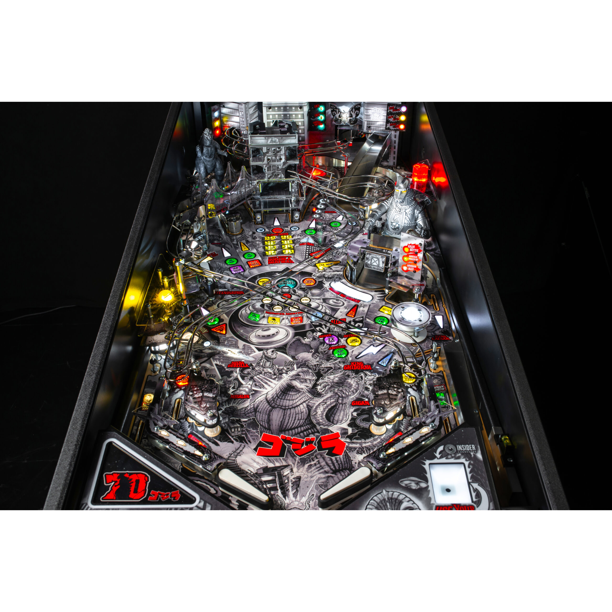 Godzilla 70th Anniversary Premium Pinball Machine by Stern - Image 10