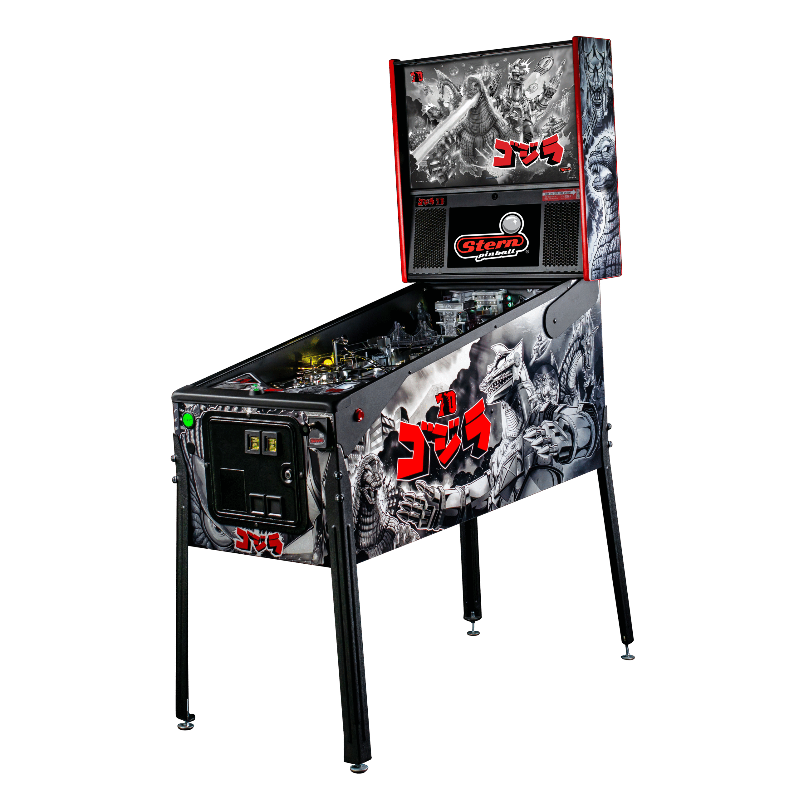 Godzilla 70th Anniversary Premium Pinball Machine by Stern - Image 2