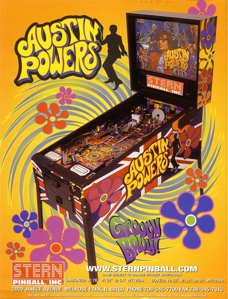 Austin Powers Pinball Machine by Stern - Image 5