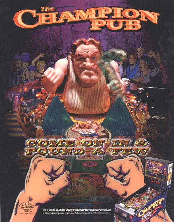 Champion Pub Pinball Machine by Bally - Image 3
