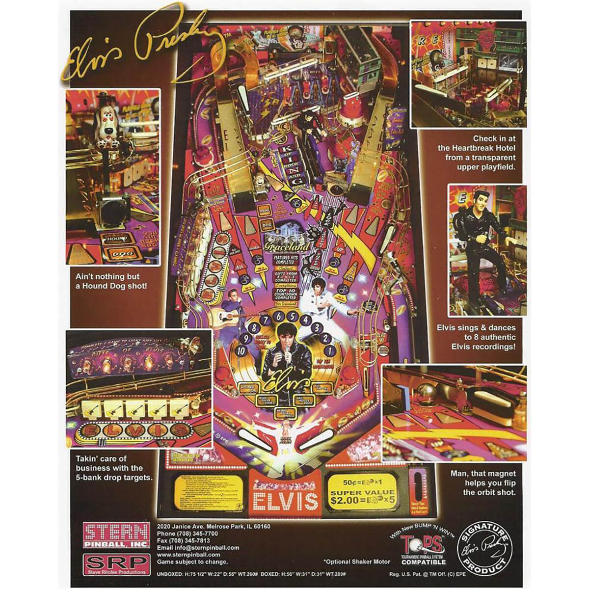 Elvis Pinball Machine by Stern - Image 8